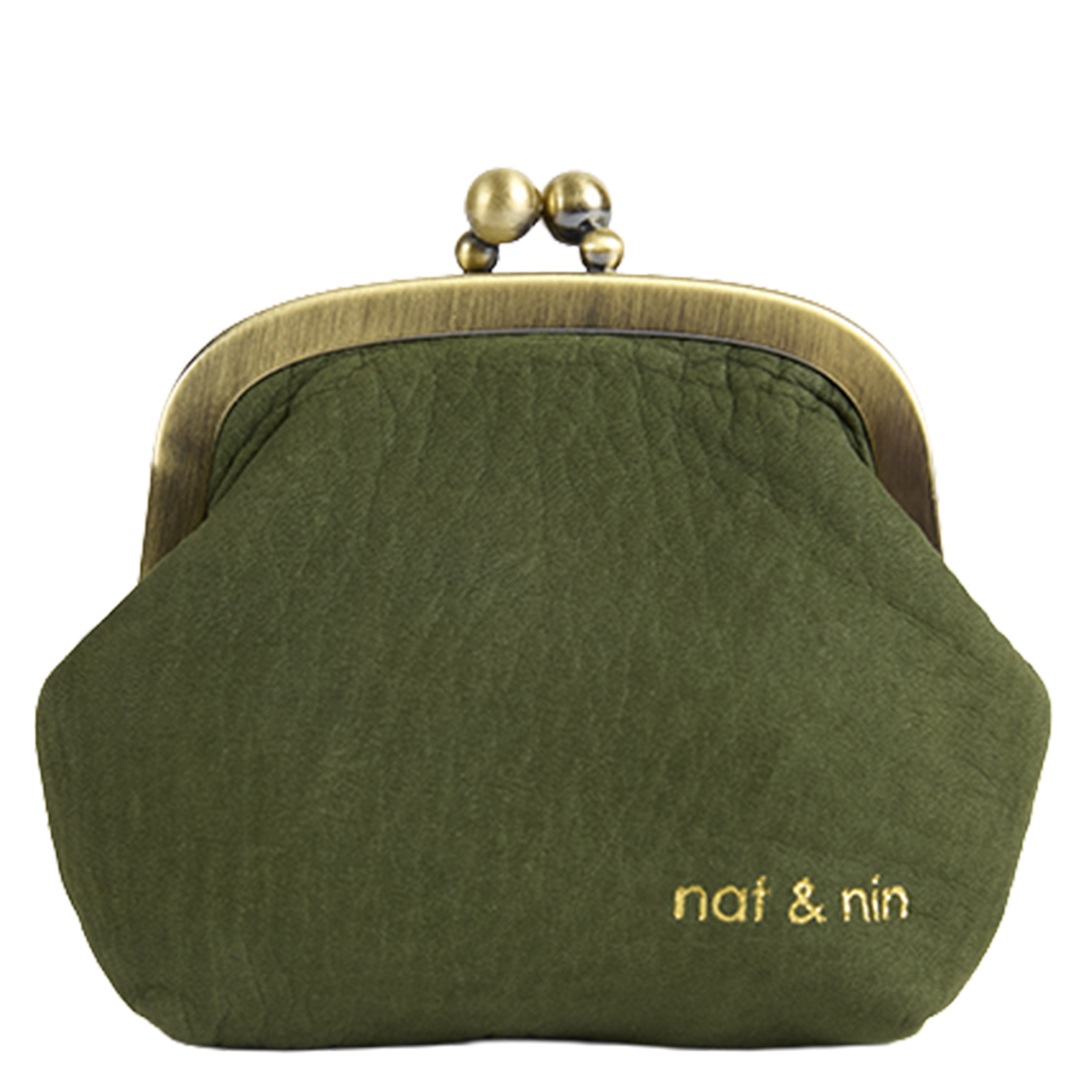 Porte-monnaie en cuir NAT & NIN