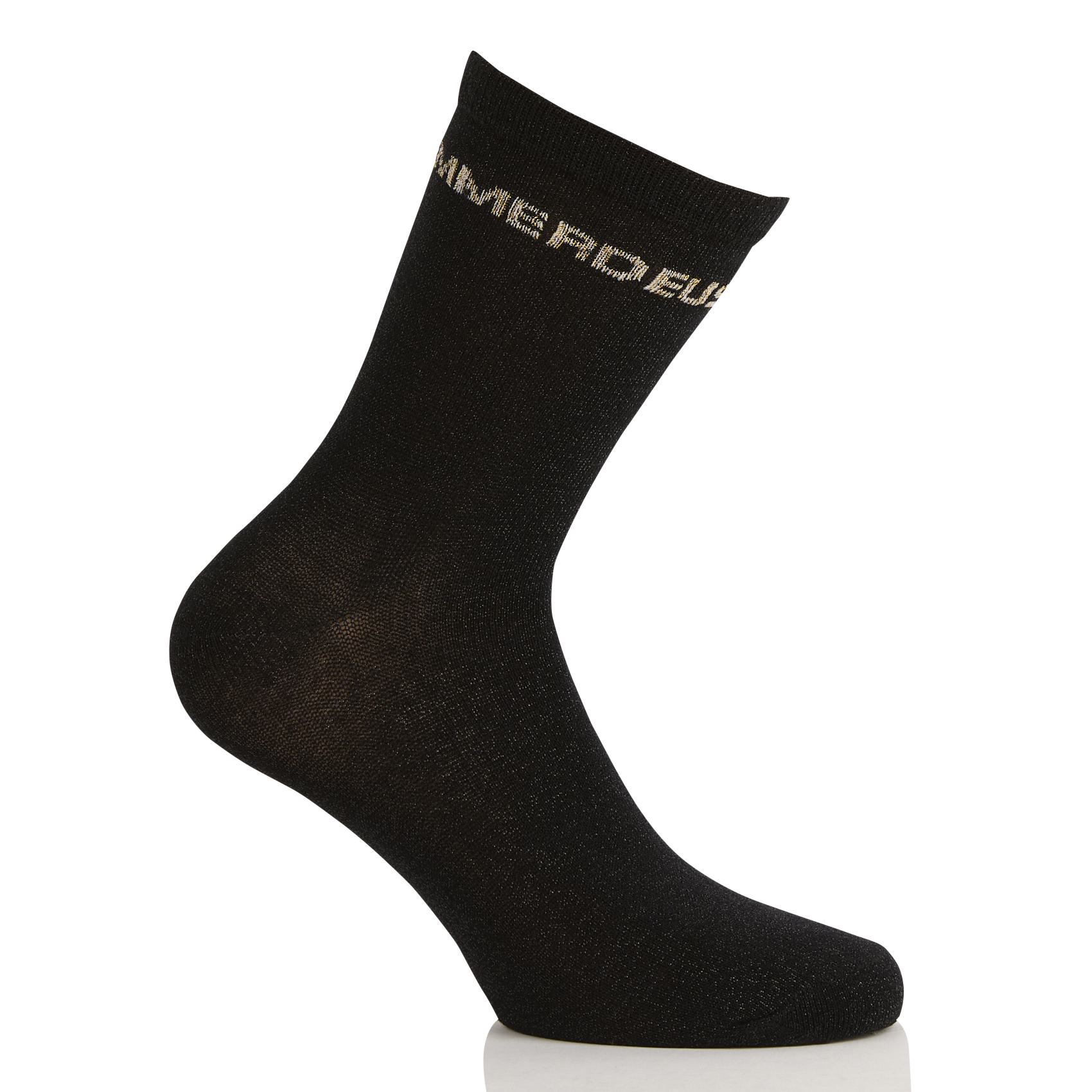 Chaussettes en coton mélangé PIECES Noir