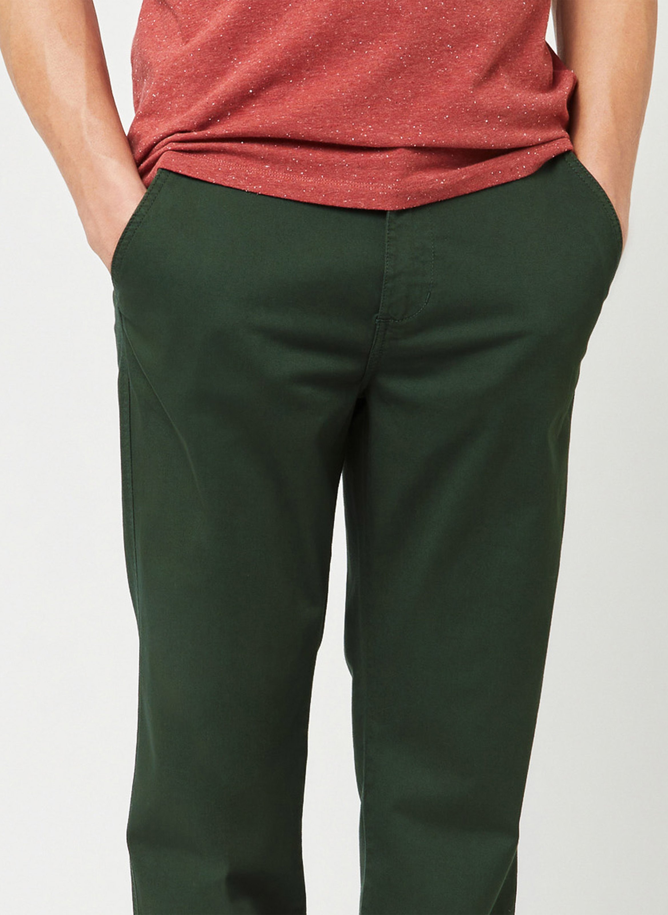 Cotton-blend bucket hat FAGUO Green