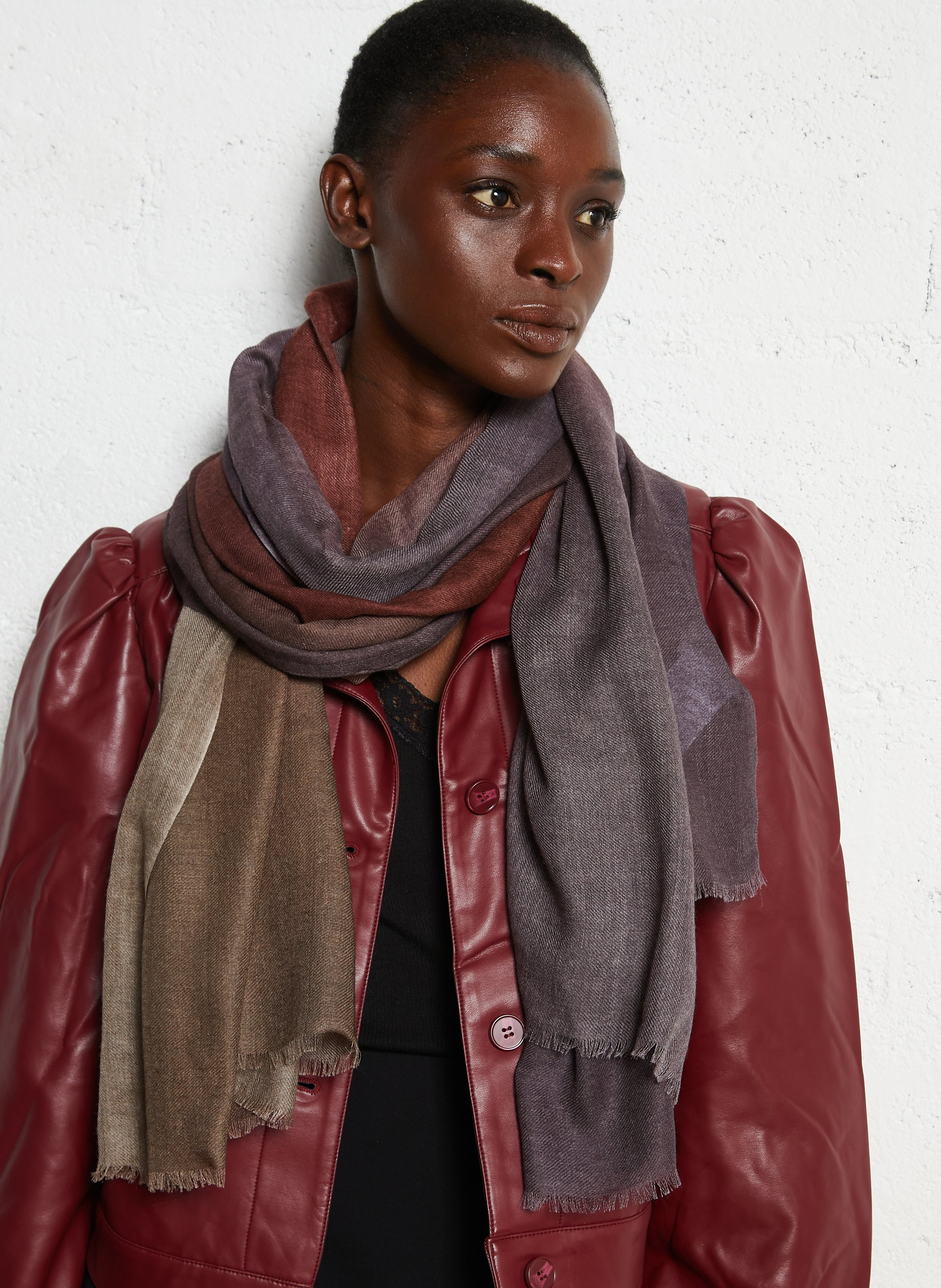 Foulard en laine mélangée SUD EXPRESS