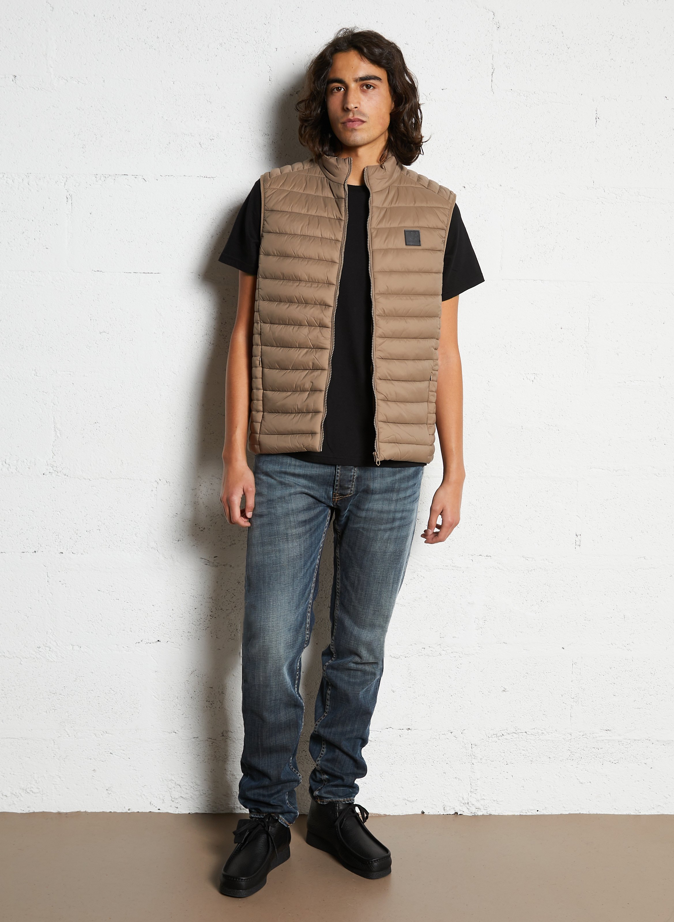 Piumino oversize a collo alto LE TEMPS DES CERISES Grigio