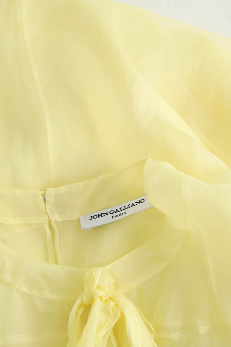 Blouse JOHN GALLIANO - SECONDE MAIN Yellow