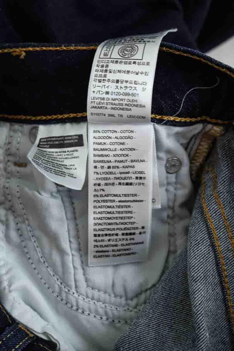 Slim jeans 724 LEVI'S - Seconde main Blue