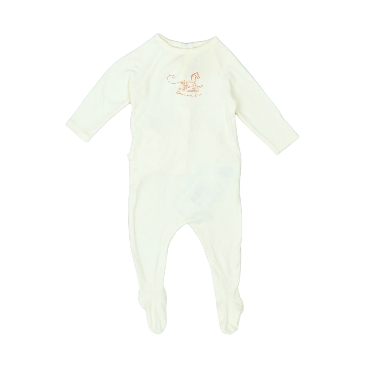Beige Baby Pyjamas - 3 months BONPOINT - Seconde Main Beige