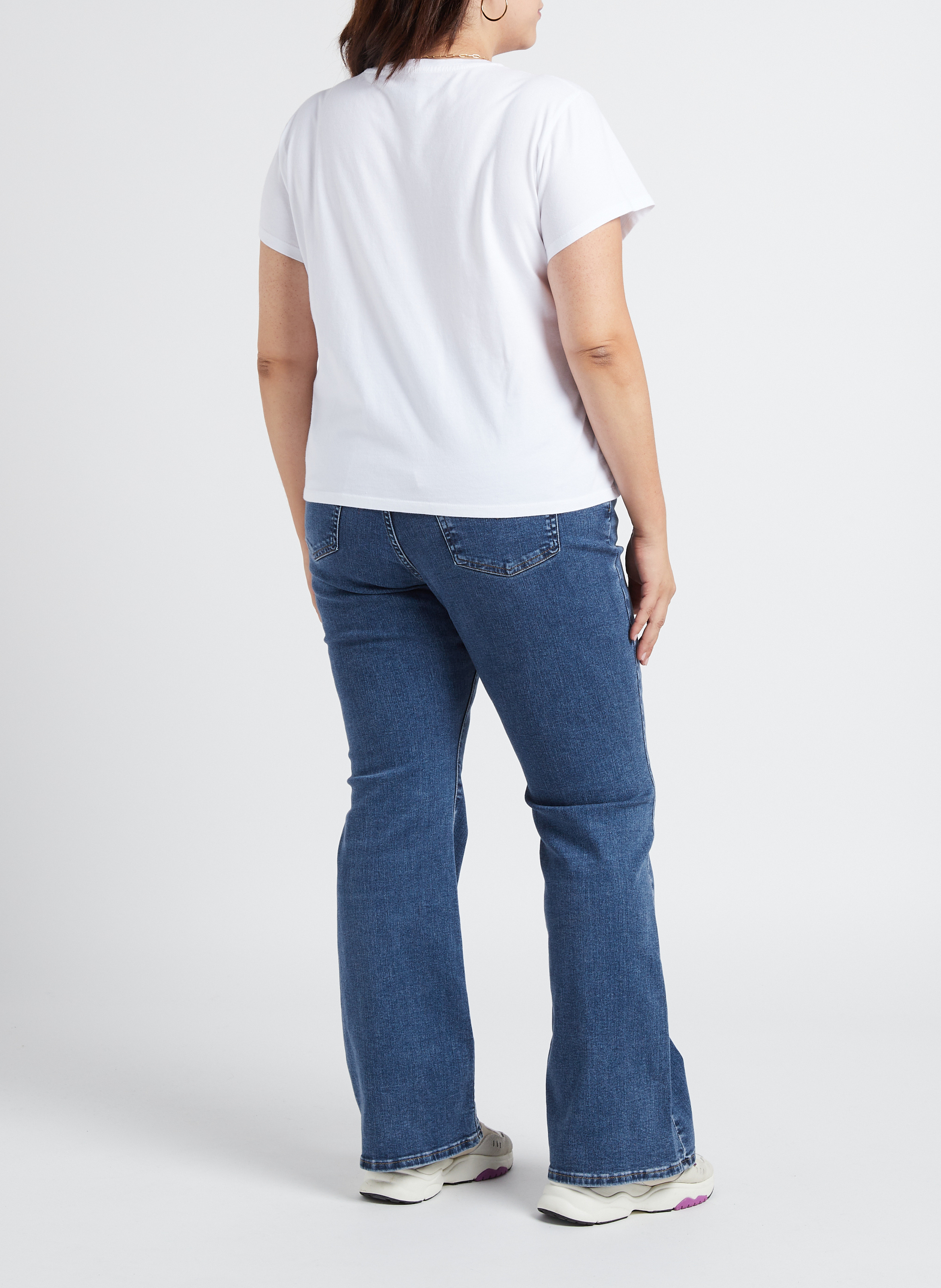 Flared jeans met verwassen look | katoenblend LEVI'S Jeans verschoten