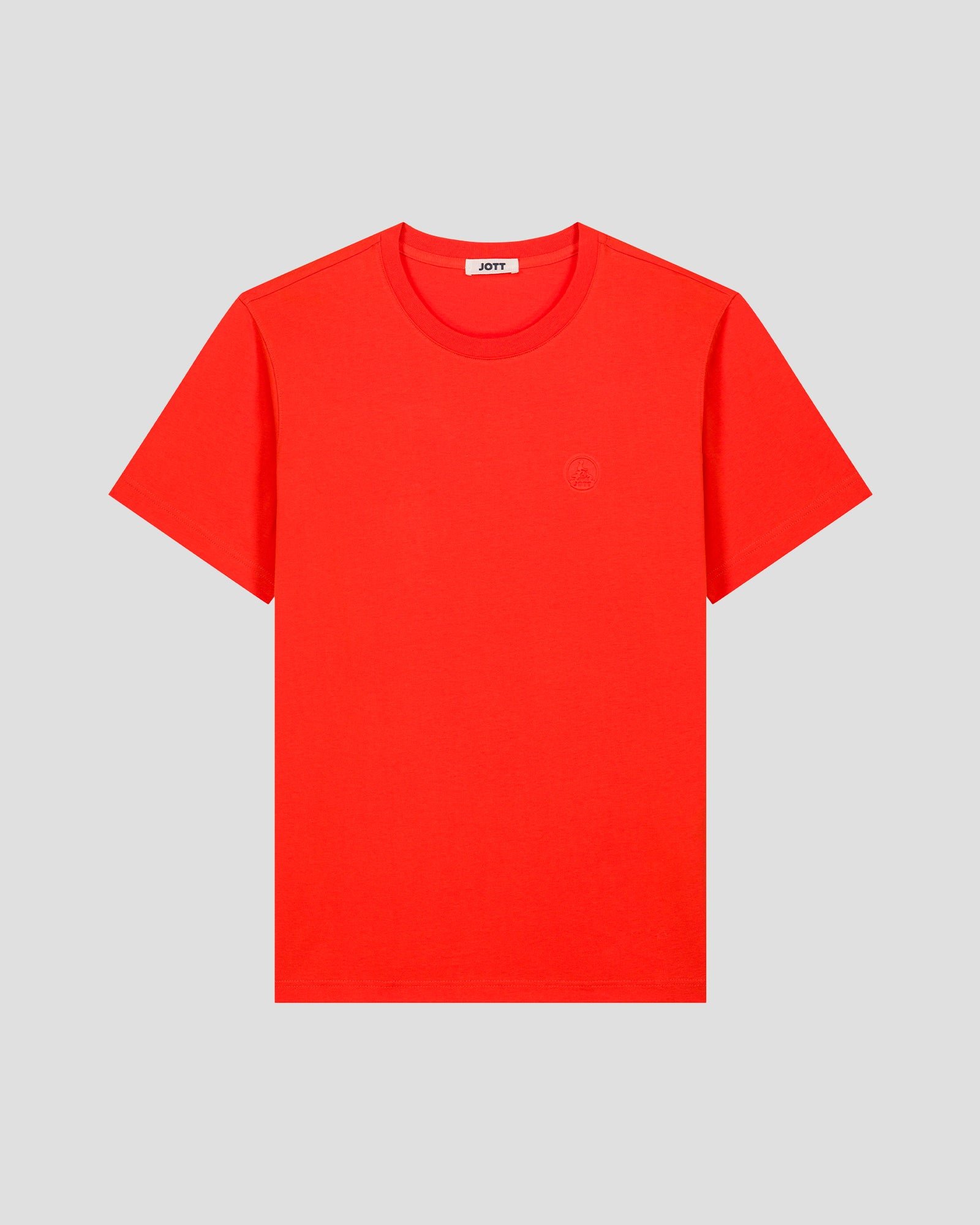 Men's round neck cotton Pedro t-shirt JOTT Red
