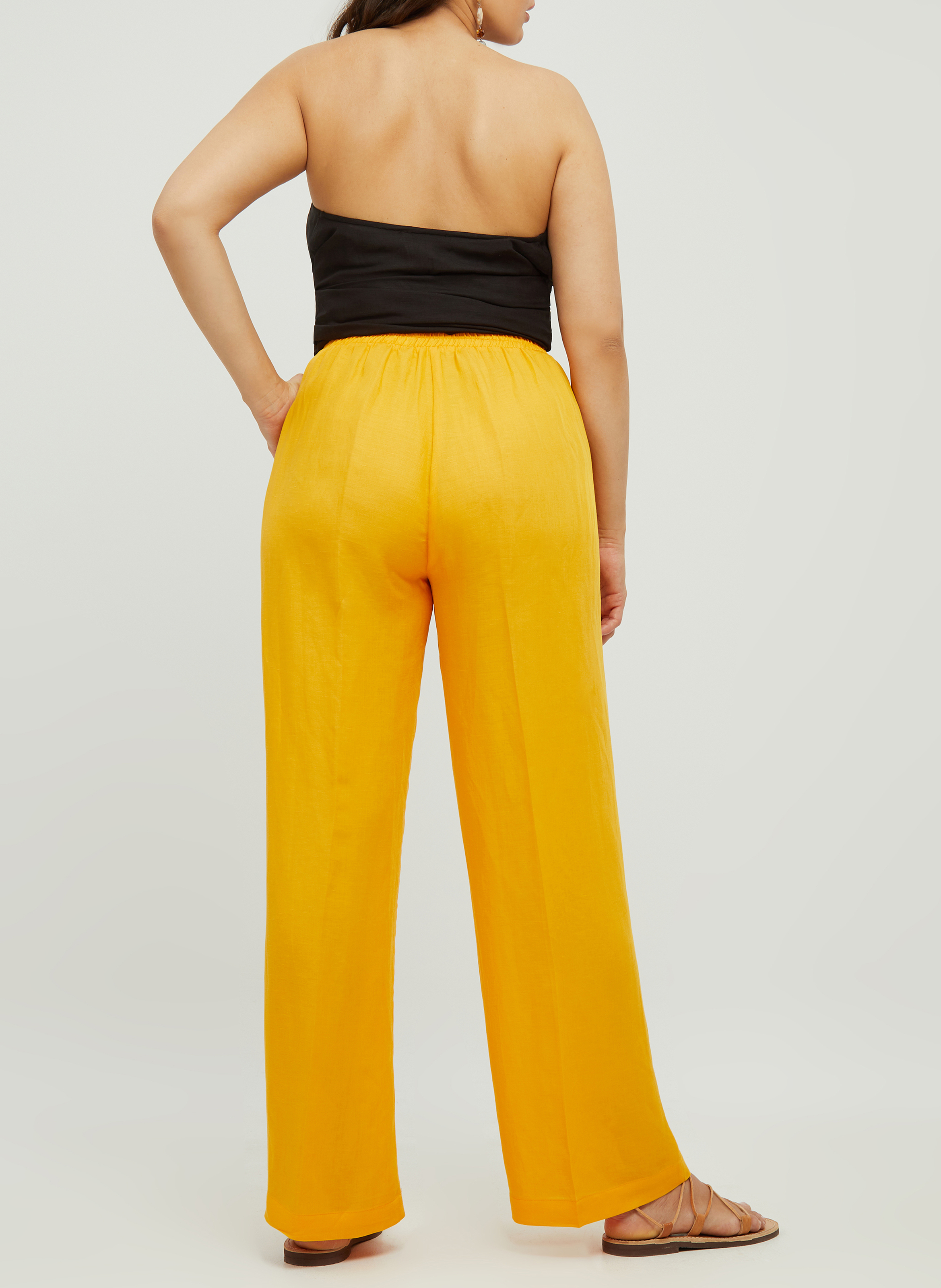 Zigarettenhose MAT FASHION Gelb