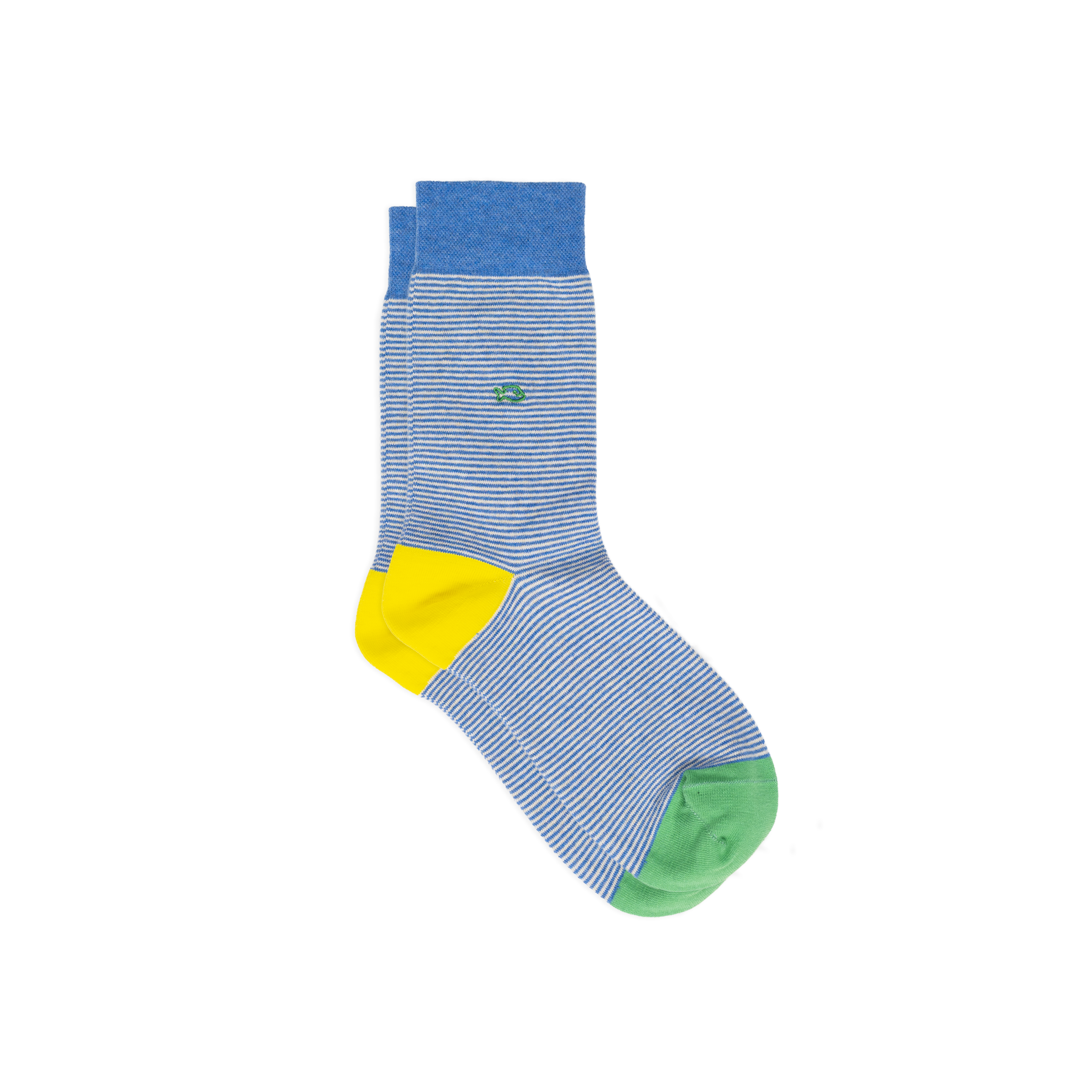 Striped combed cotton socks BILLYBELT