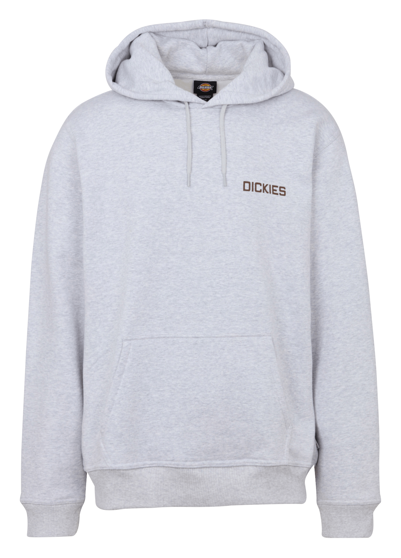 Gedrukte hoodie van katoenmix DICKIES Grijs