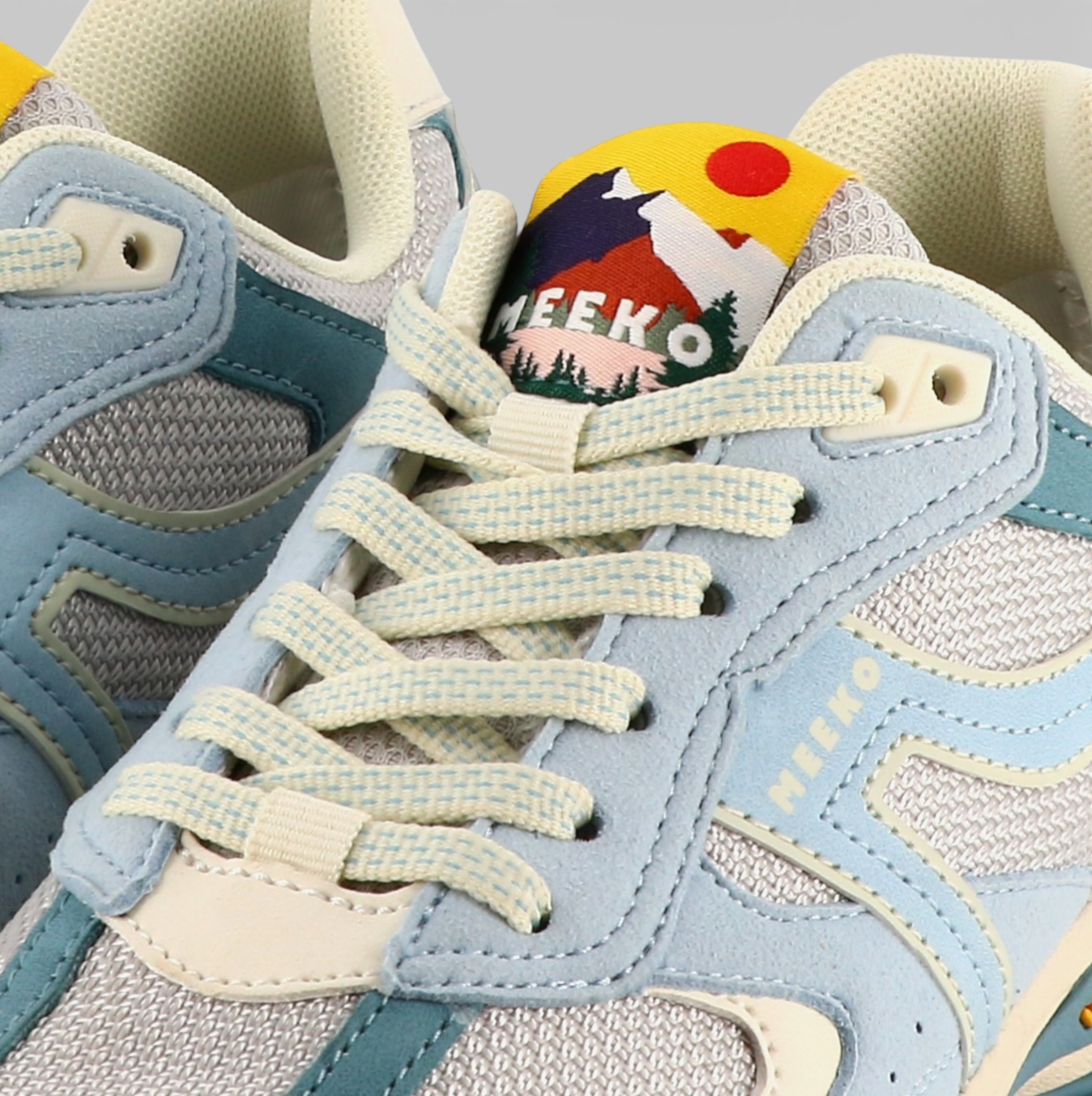 Baskets techniques et durables MEEKO Bleu