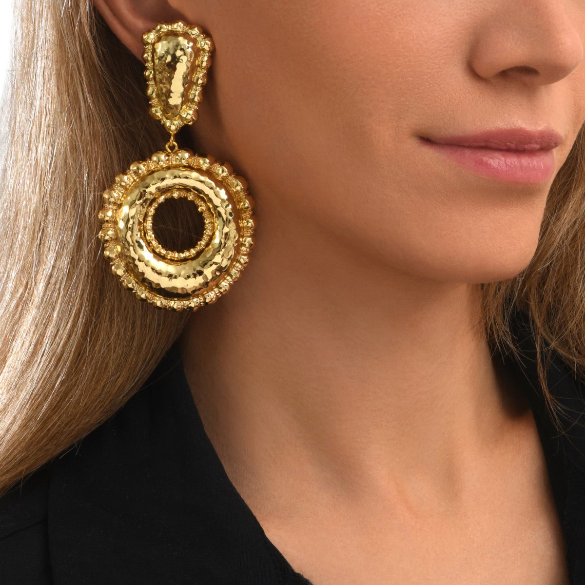 Clip-on earrings SATELLITE PARIS Golden