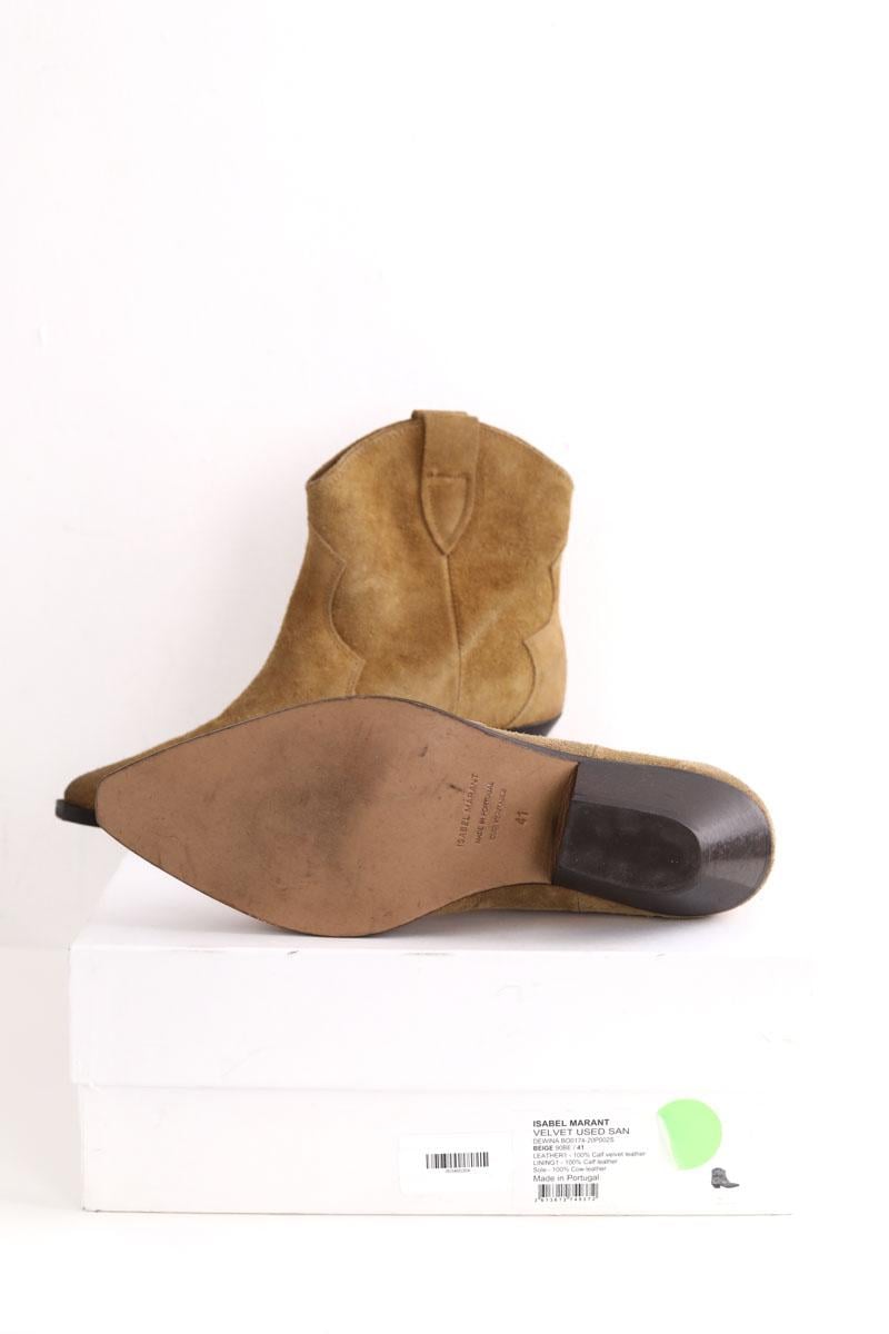 Ankle boots ISABEL MARANT - Seconde Main Beige