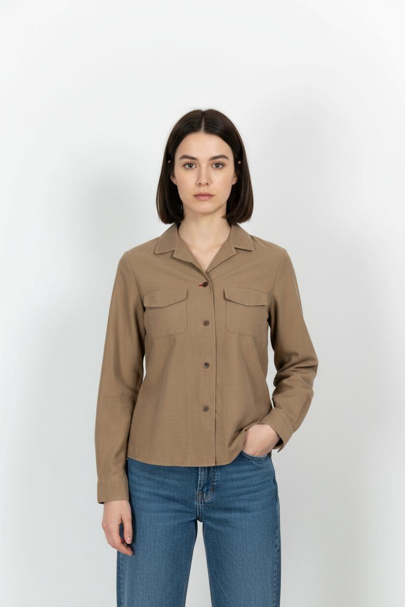 Blouse INES DE LA FRESSANGE - Seconde main Brown