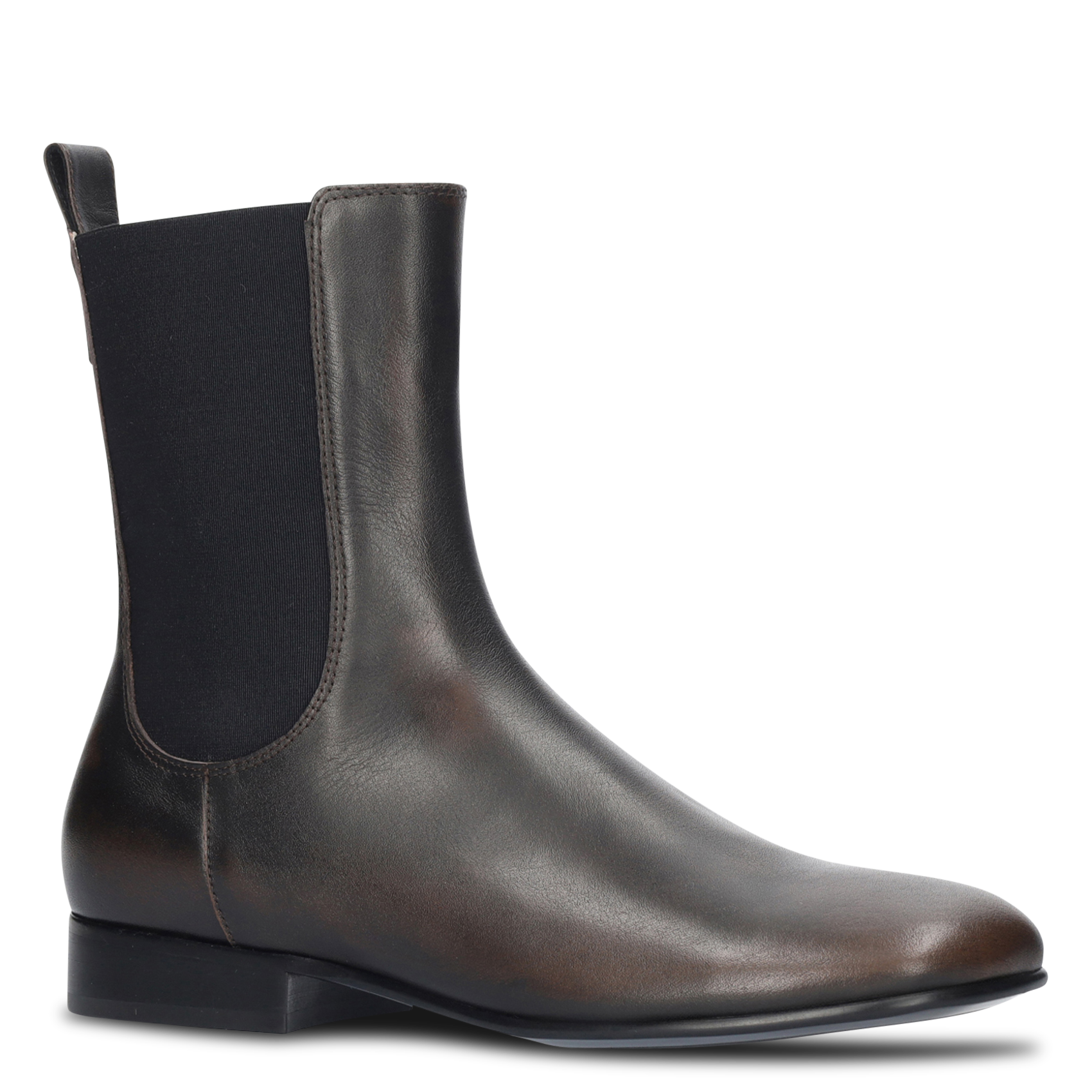 Leather Chelsea boots BIBI LOU Brown