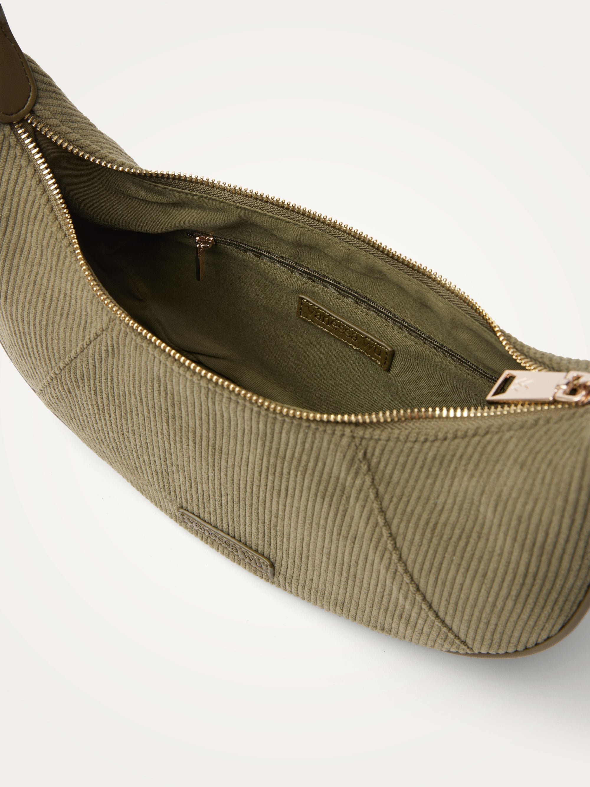 Half Moon Fanny Pack | Green VANESSA WU Women
