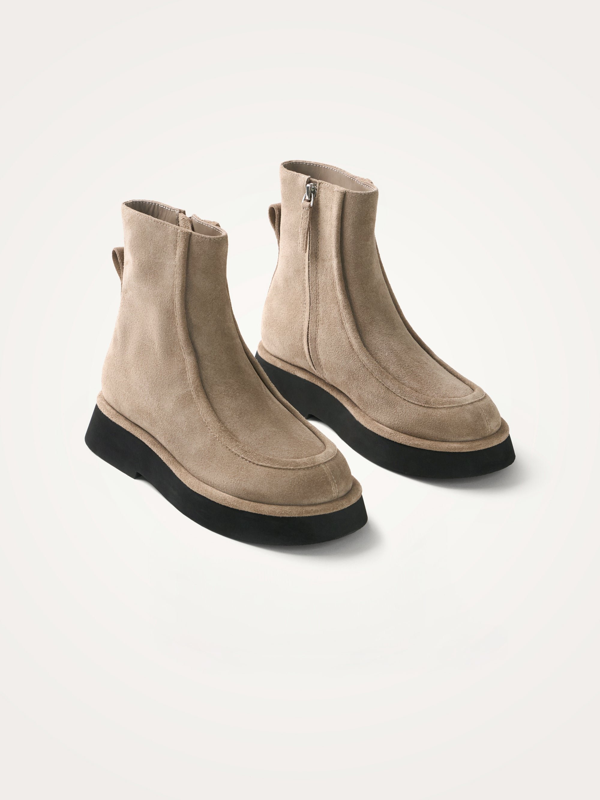 Ankle boots with thick sole VANESSA WU Beige