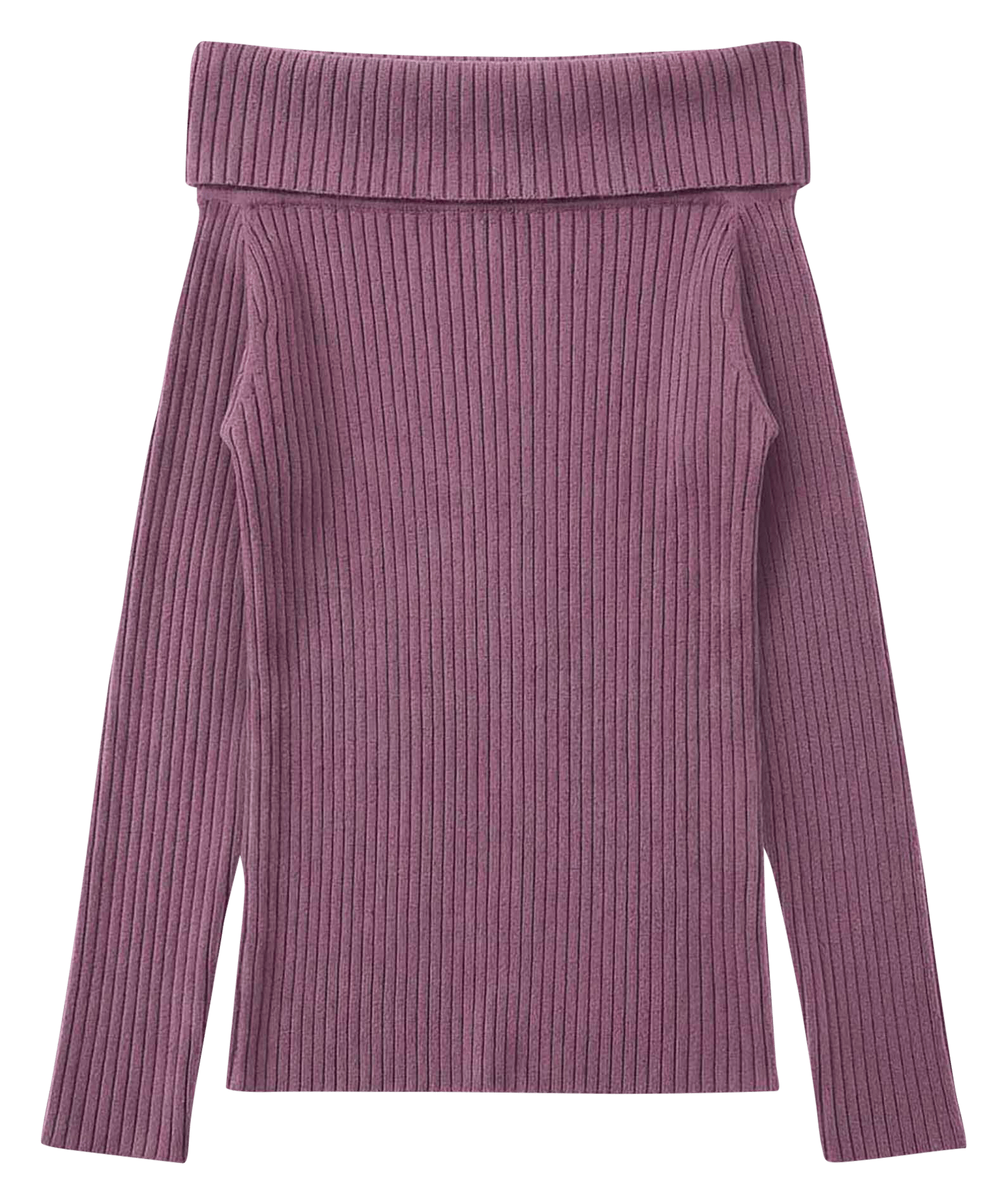 Straight fit, Bardot neckline TARA JARMON Purple