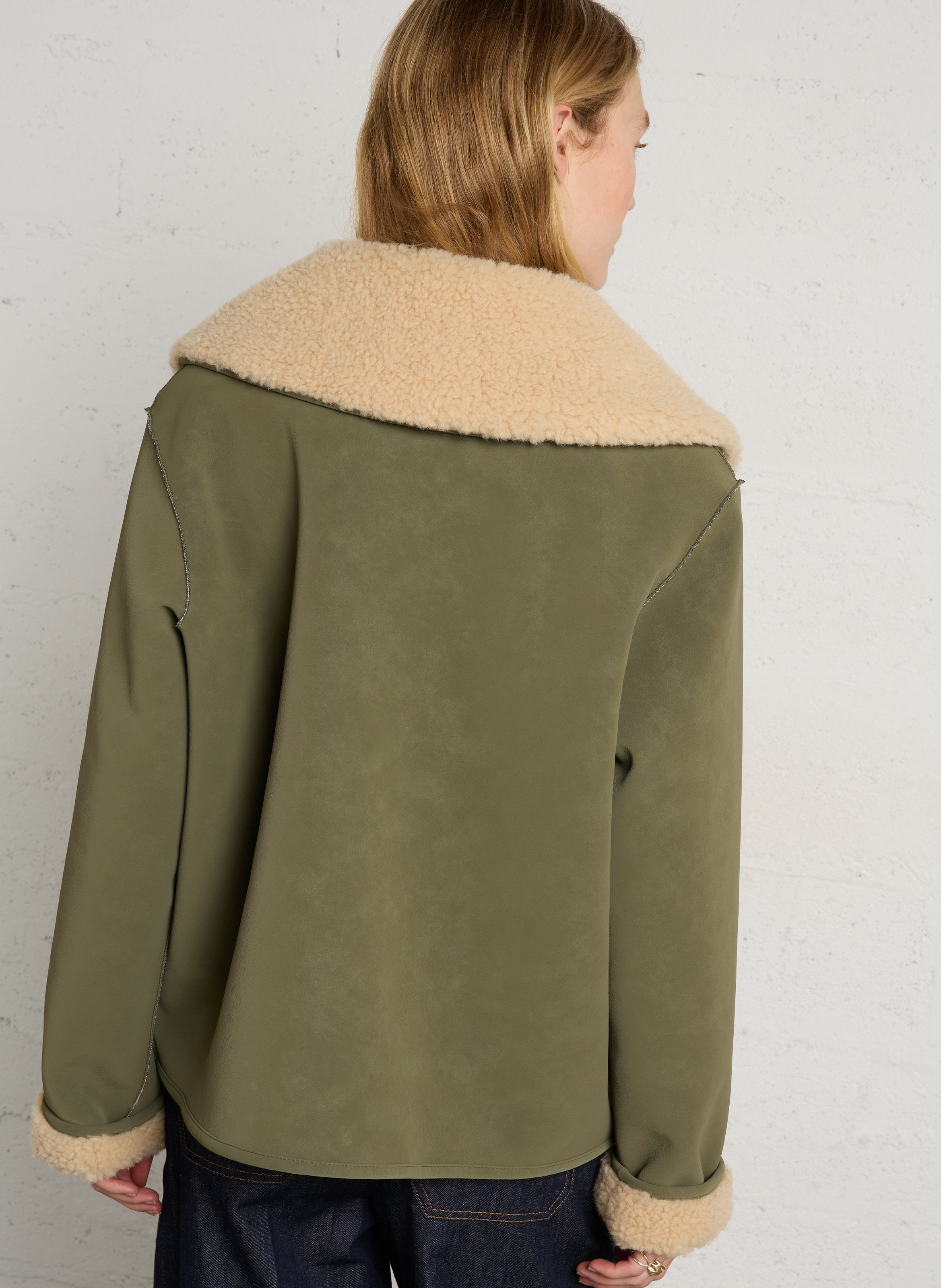 Blazer mit Taschen LEON & HARPER Khaki