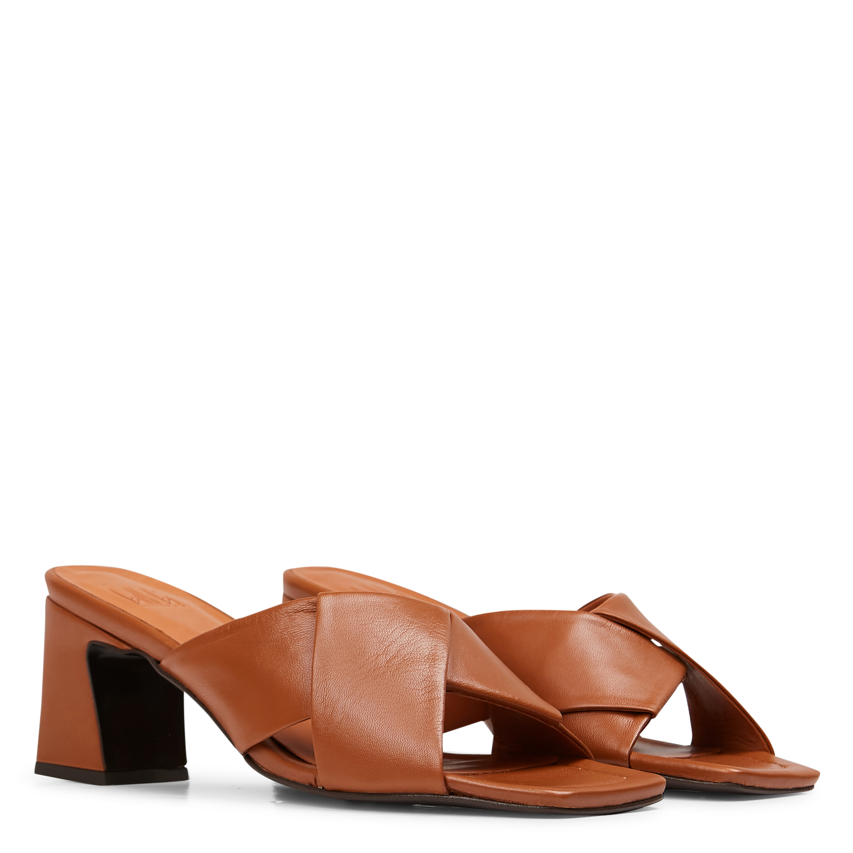 Sandales haute en cuir BILLI BI Marron