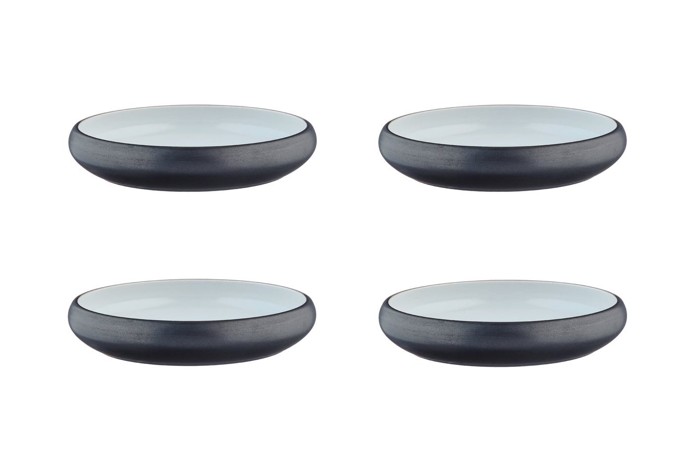 Deep plate gourmet ø21.5cm - 4 pieces - onyx BJORN Black