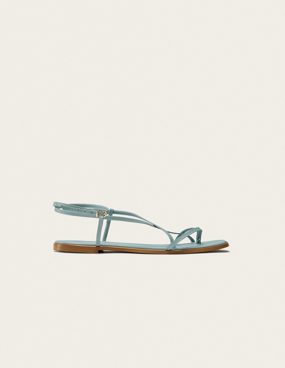 Faux leather sandals ODAJE EX. M.MOUSTACHE Blue