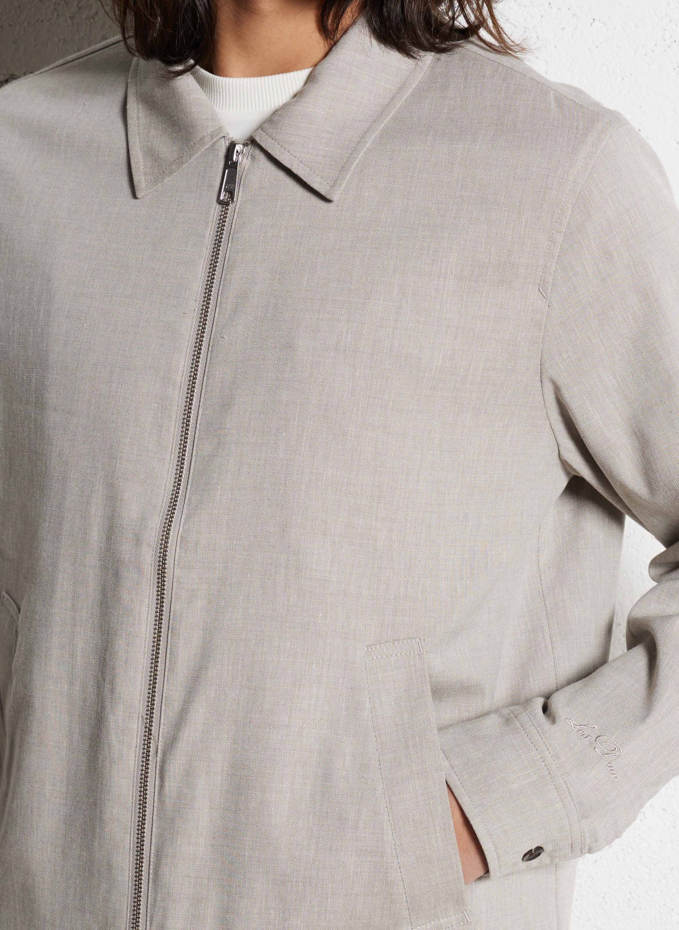 Veste col classique LES DEUX Beige