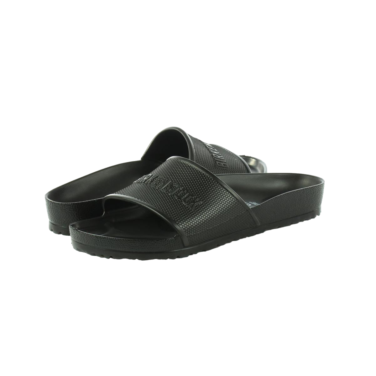 Faux leather sandals BIRKENSTOCK Black
