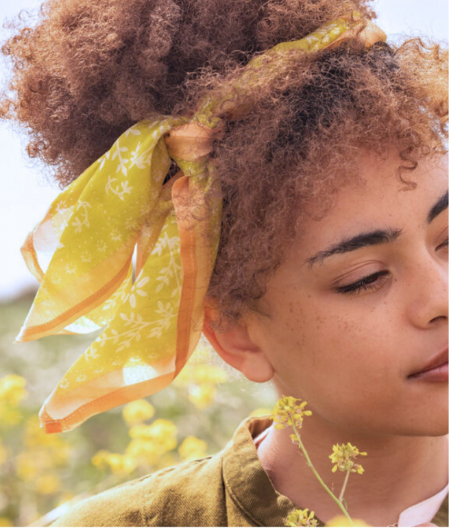 Adult scarf BINDI ATELIER Green