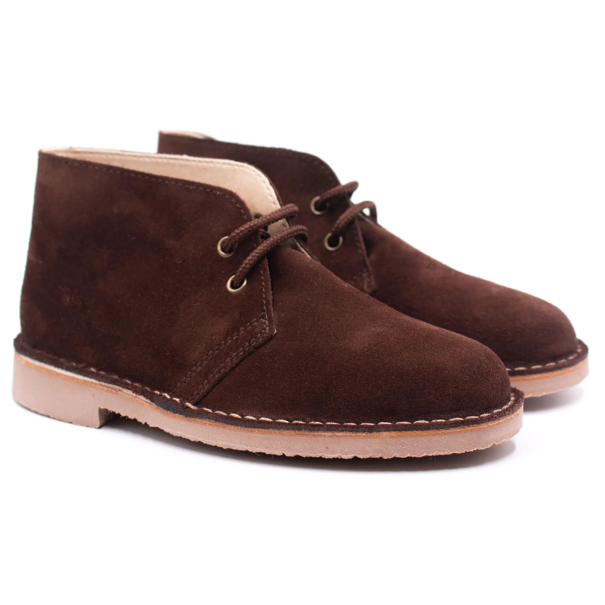 Desert boots en daim Boni & Sidonie Marron
