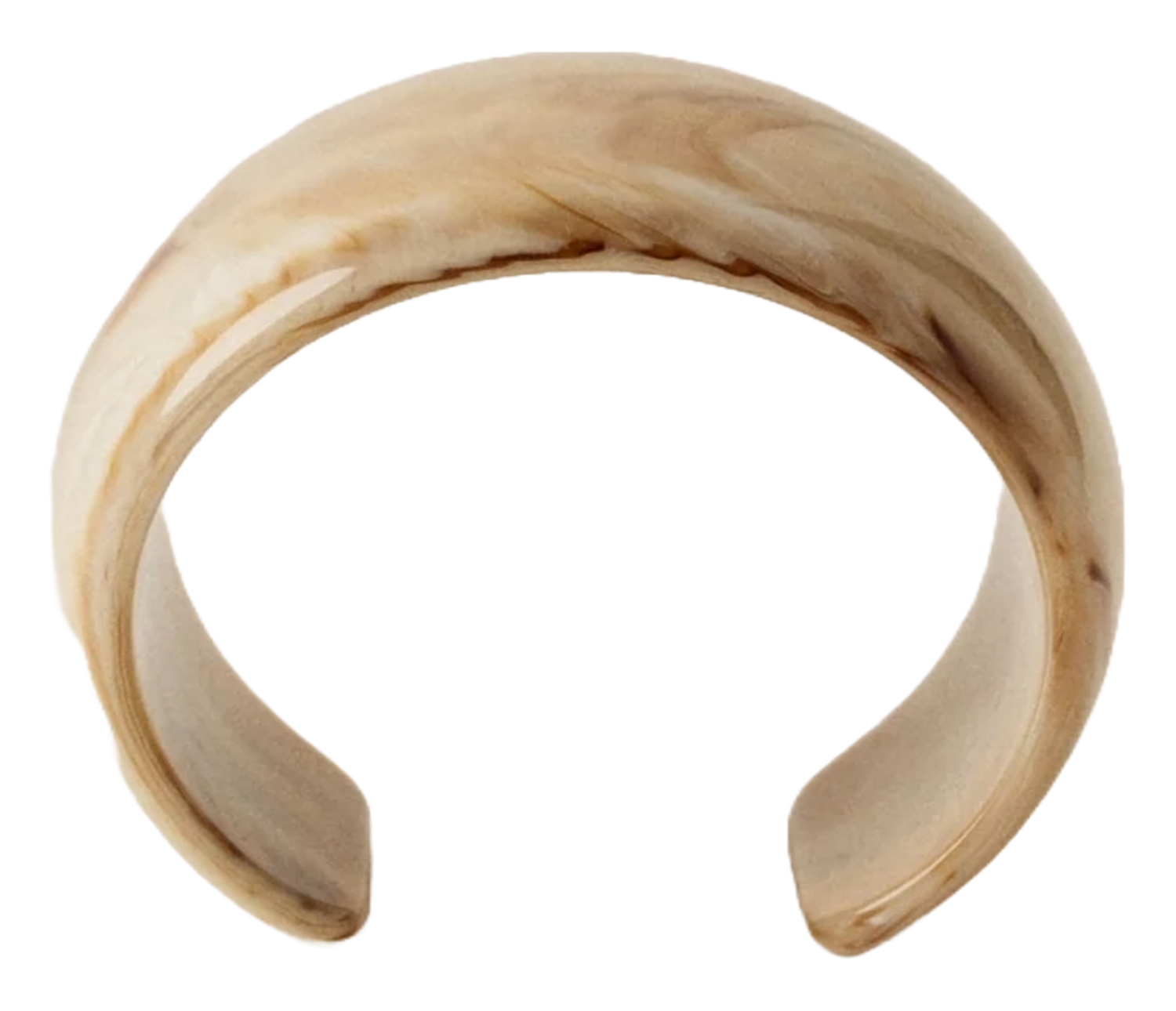 Armband groot gemarmerd SESSUN Beige