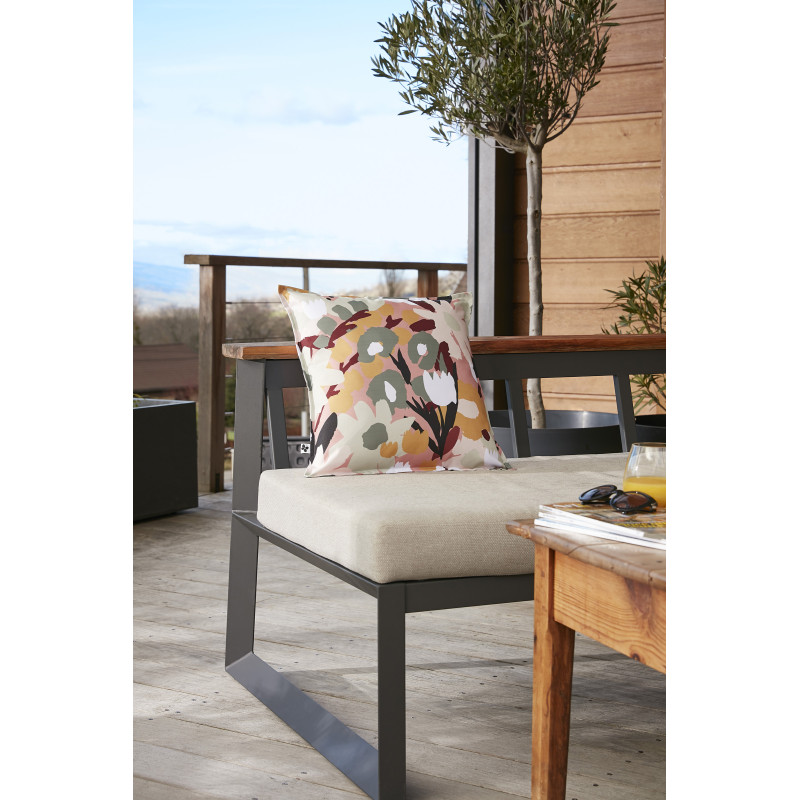 "Outdoor" butterfly effect cushion cover - all sizes L'EFFET PAPILLON Multicolored