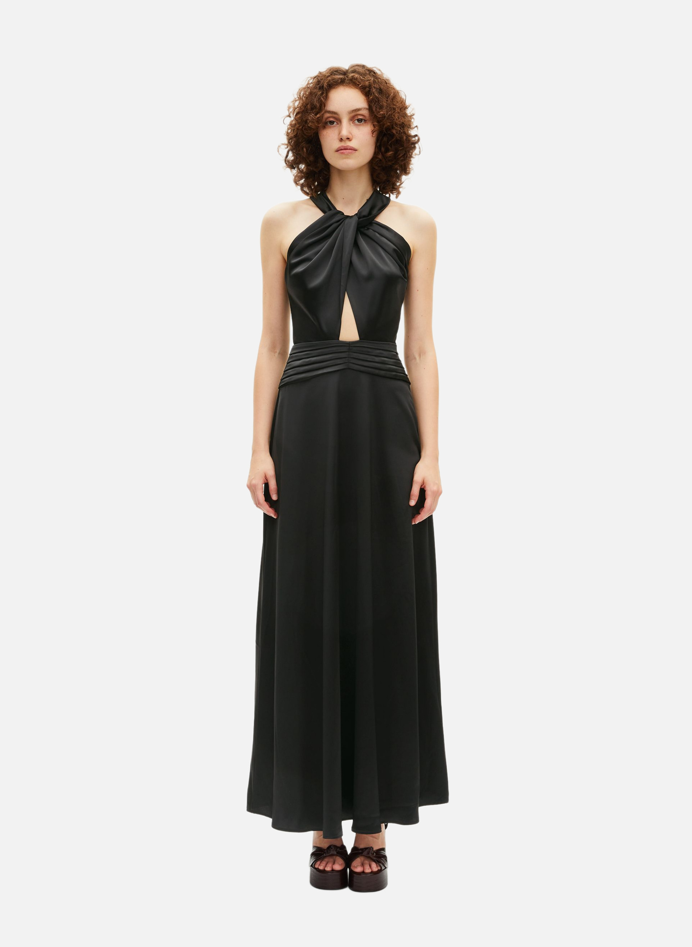 Long sleeveless dress THE KOOPLES Black