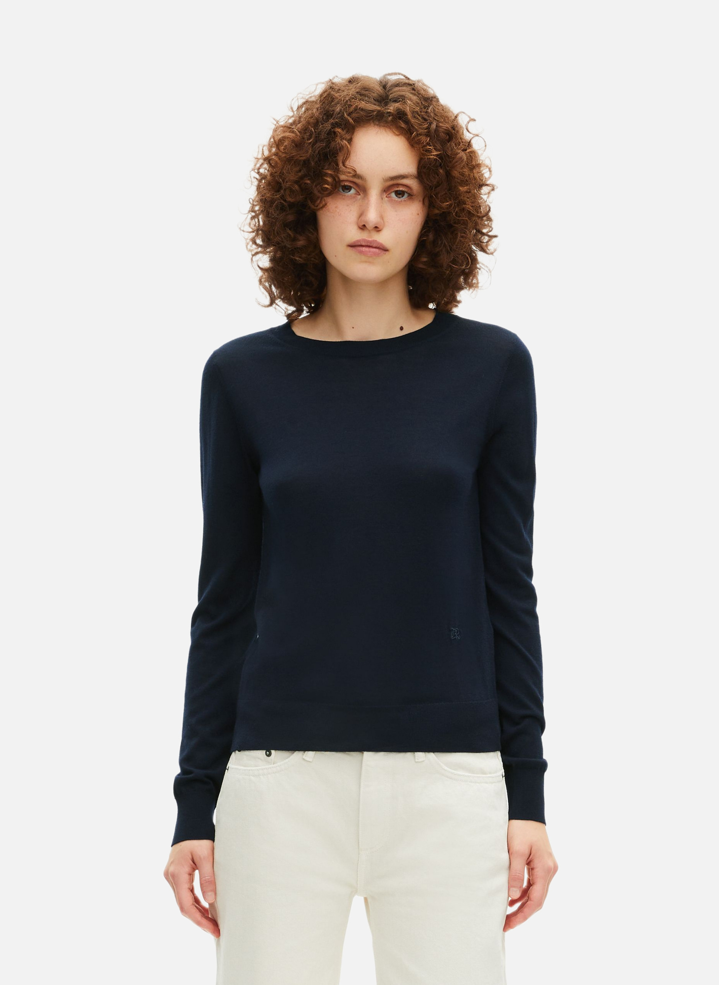 Merino wool sweater THE KOOPLES Blue