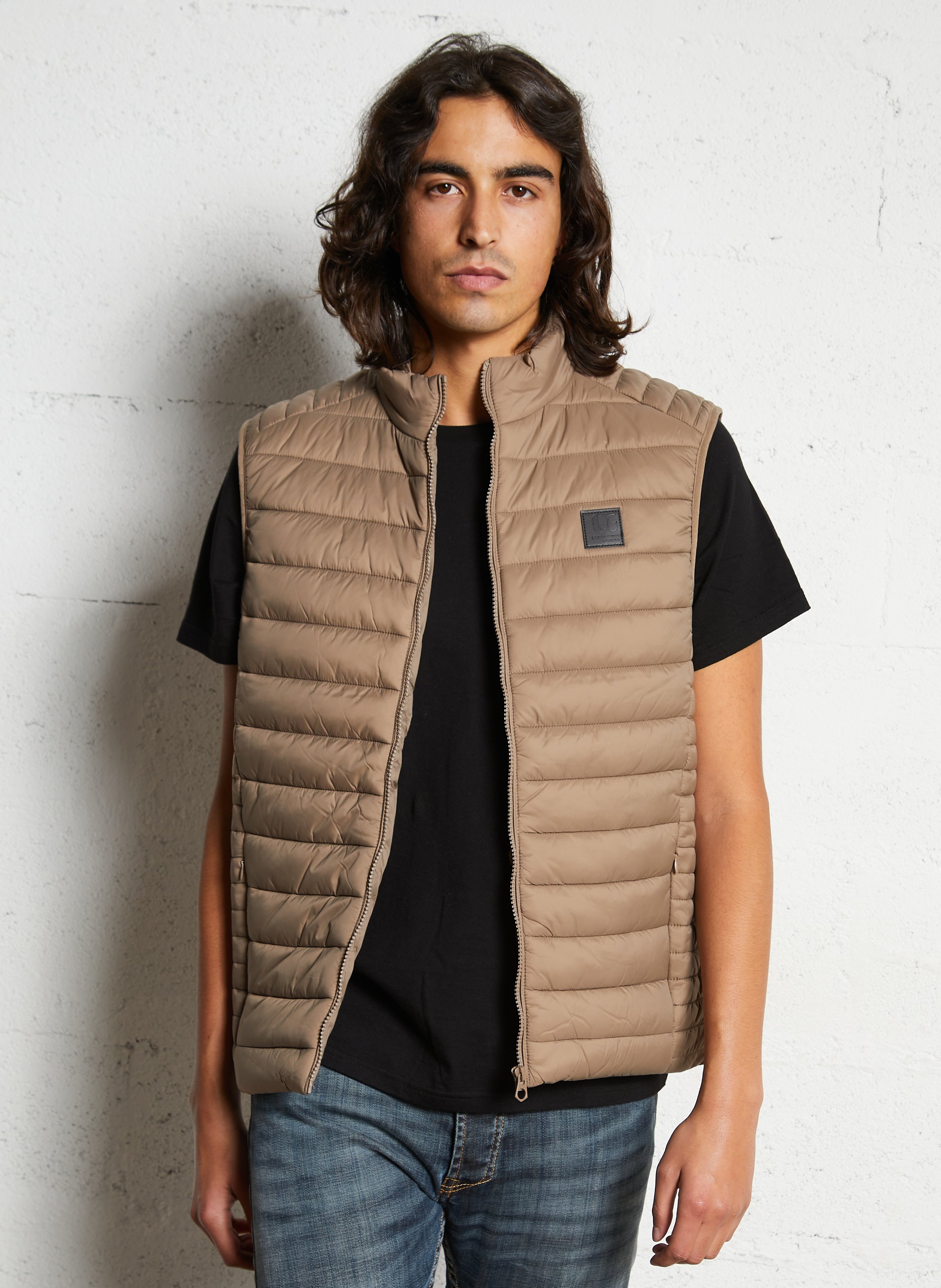 Piumino oversize a collo alto LE TEMPS DES CERISES Grigio