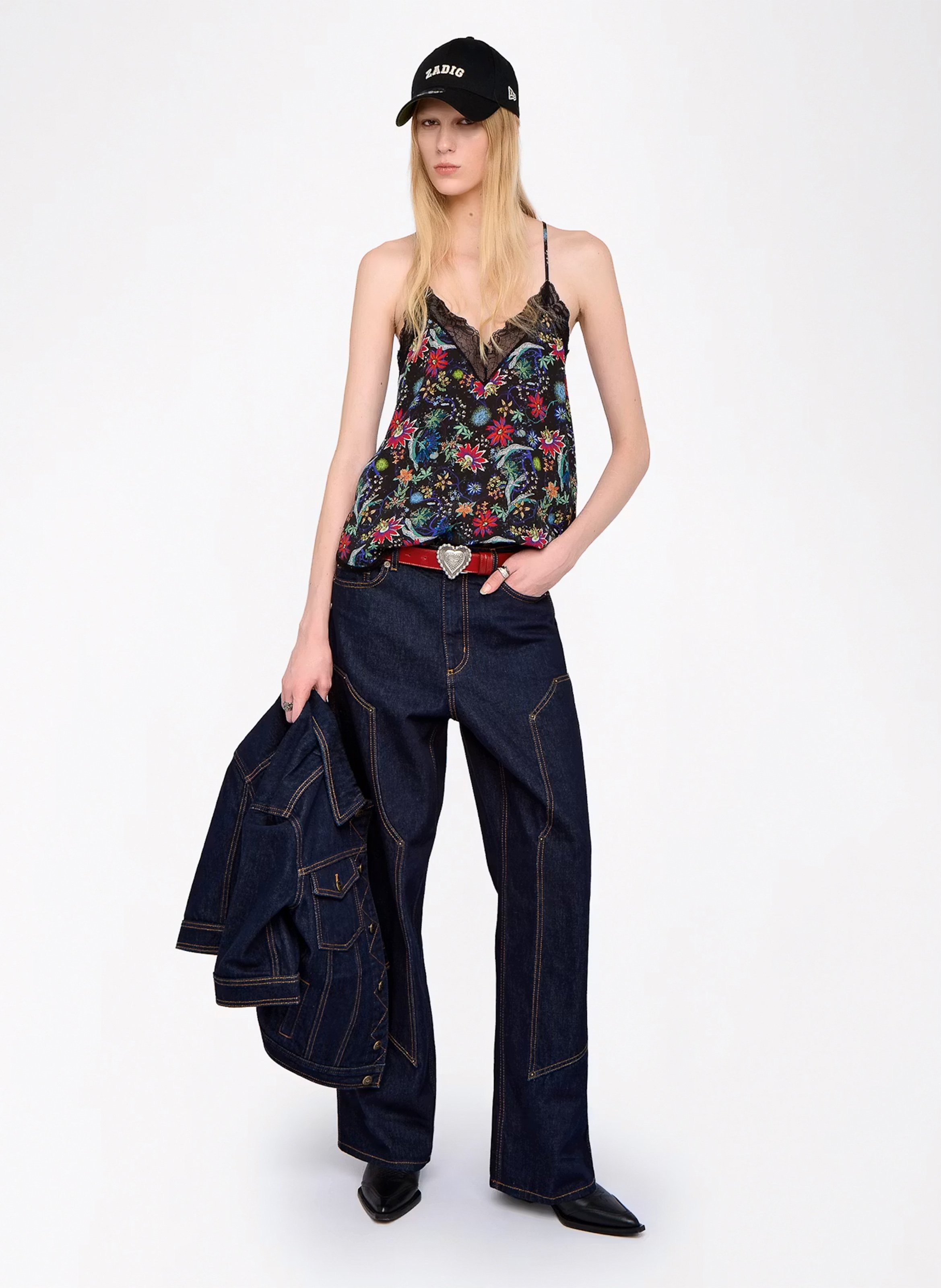 Caraco fleuri fluide ZADIG&VOLTAIRE Bleu