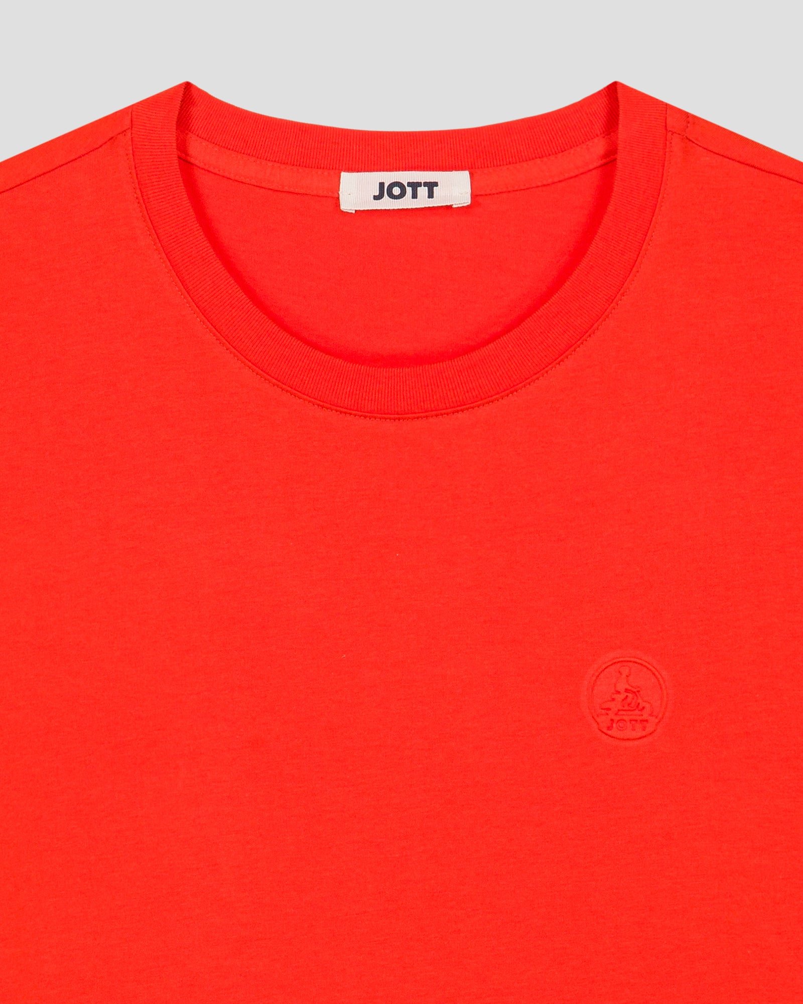 Men's round neck cotton Pedro t-shirt JOTT Red