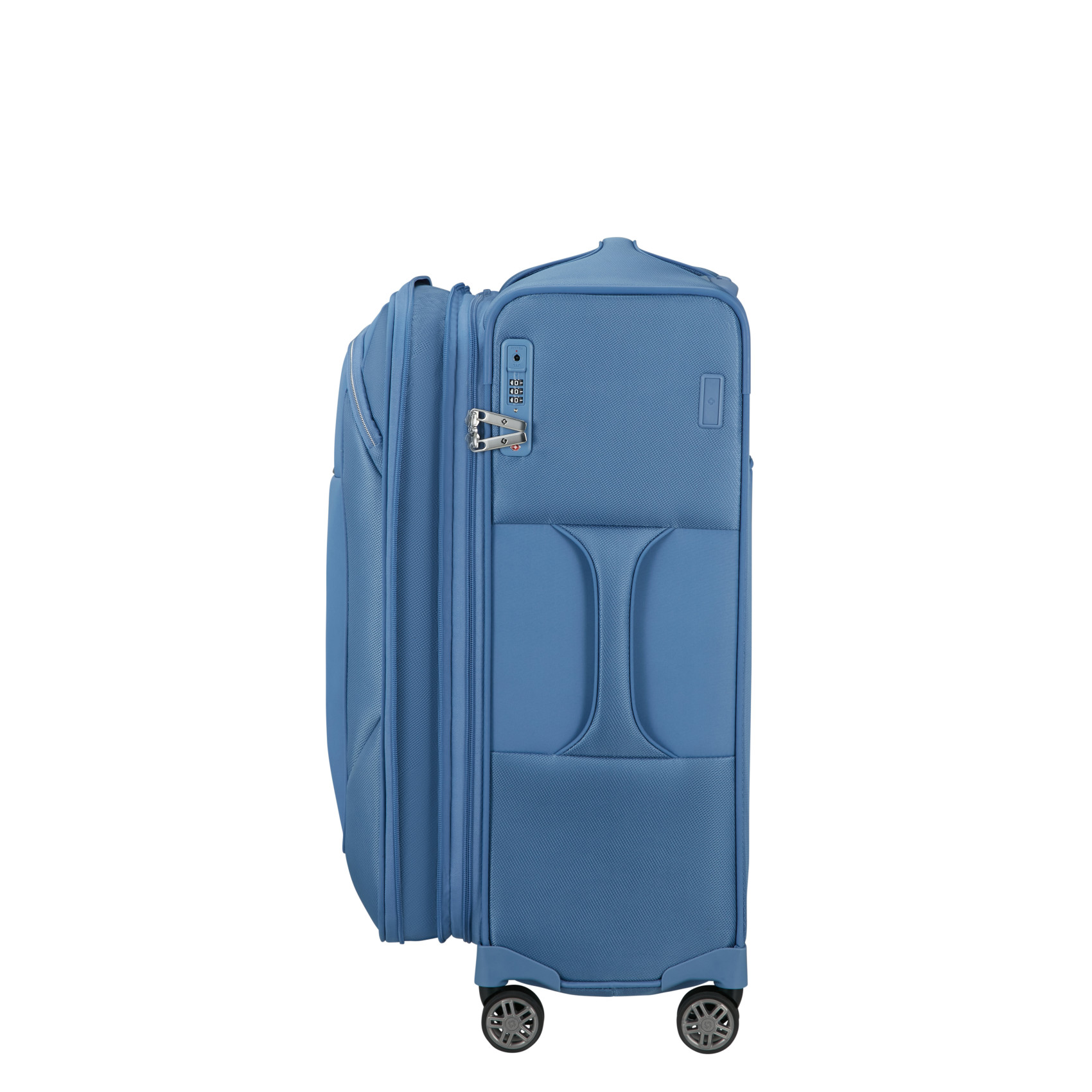 Re-lite suitcase 4 wheels size M SAMSONITE Blue