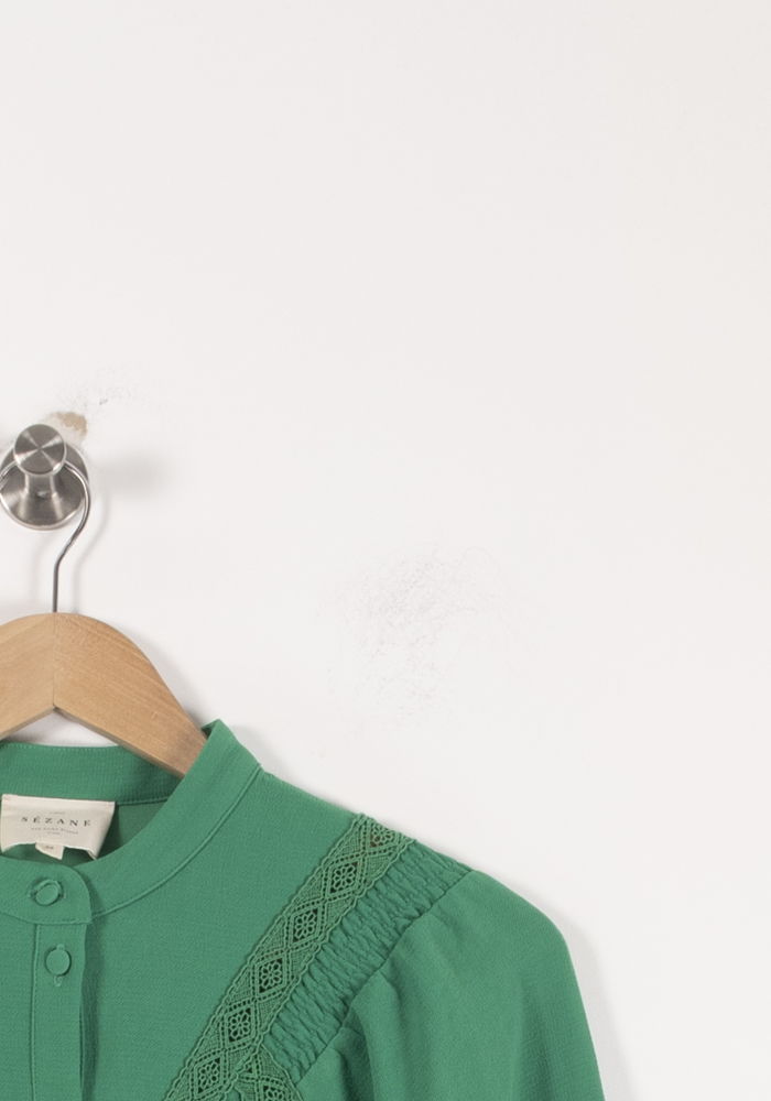 Blouse SEZANE - Seconde main Vert