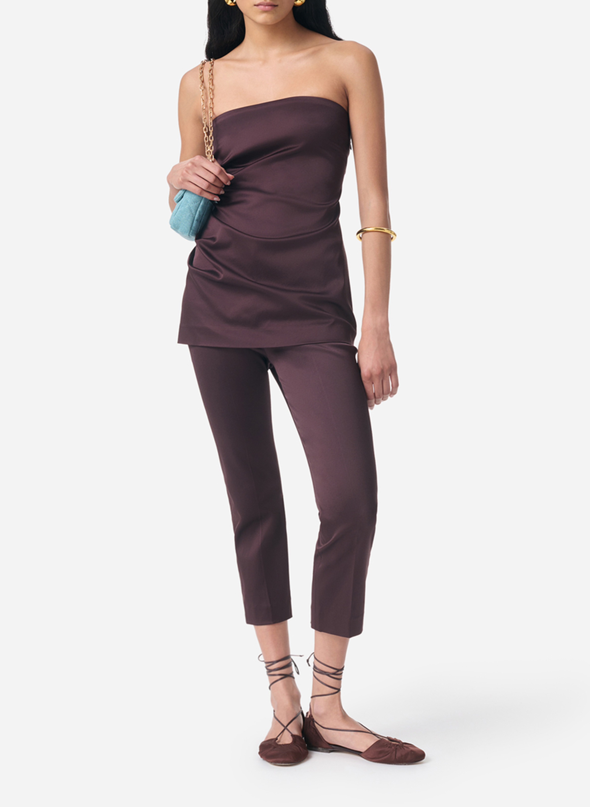 Top bustier VANESSA BRUNO Marron