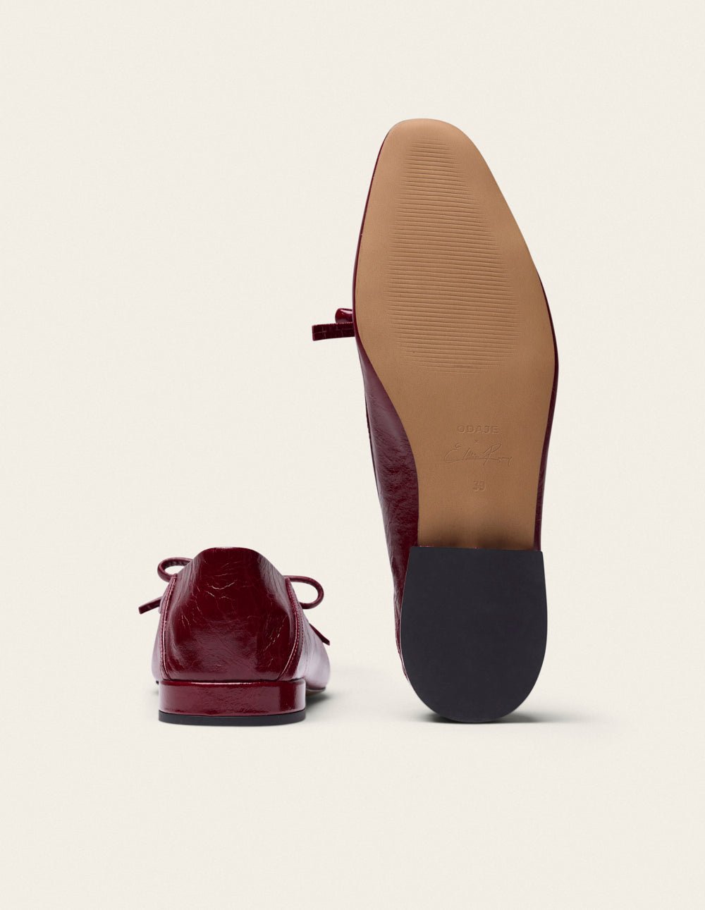 Ballet pumps ODAJE Red