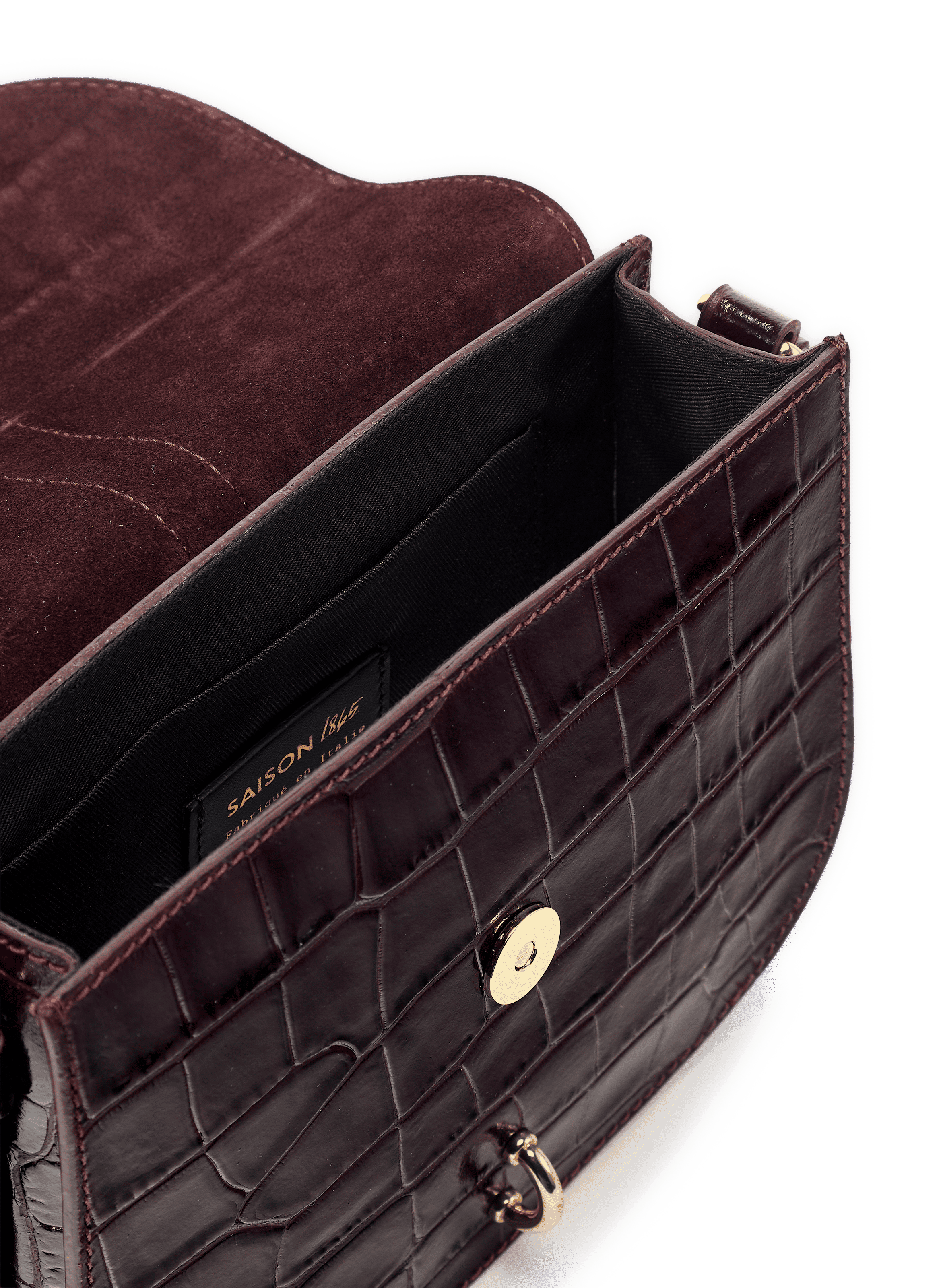 Idys leather shoulder bag SAISON 1865 Red