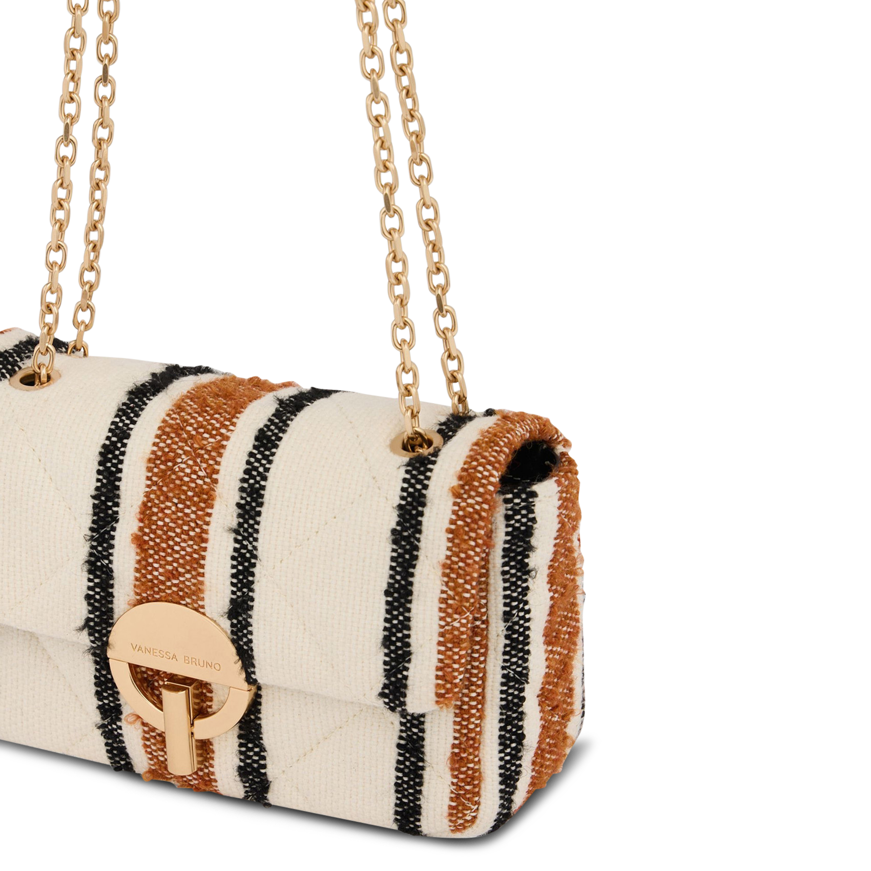 Sac bandoulière à rayures VANESSA BRUNO Multicolore
