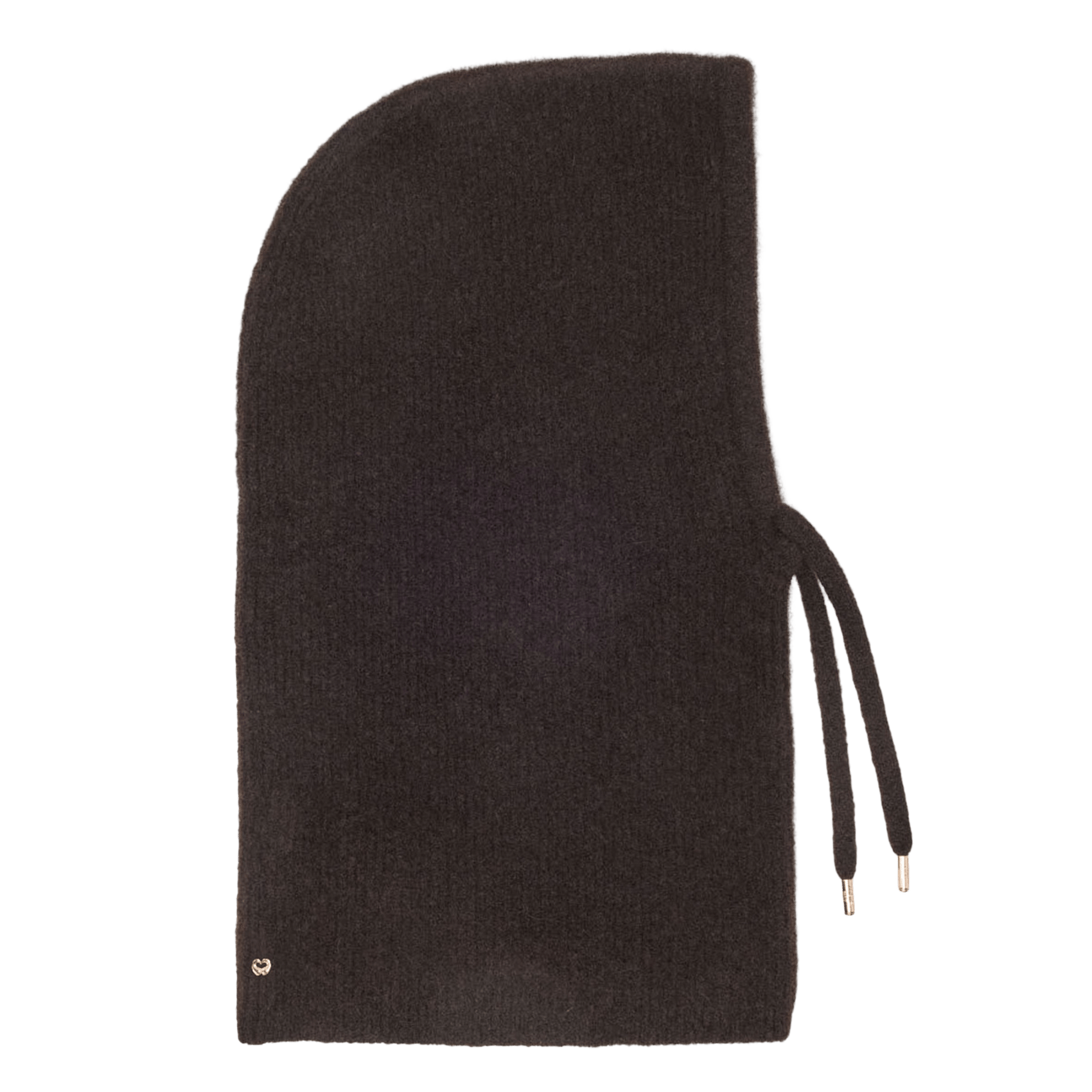 Cagoule en laine mélangée MAJE Marron