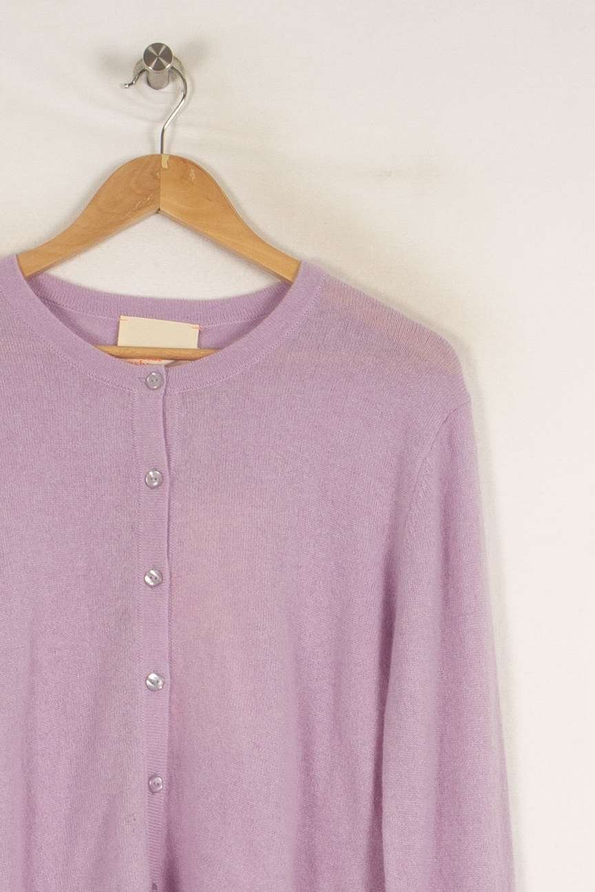 Cardigan ABSOLUT CASHMERE - Seconde main Purple