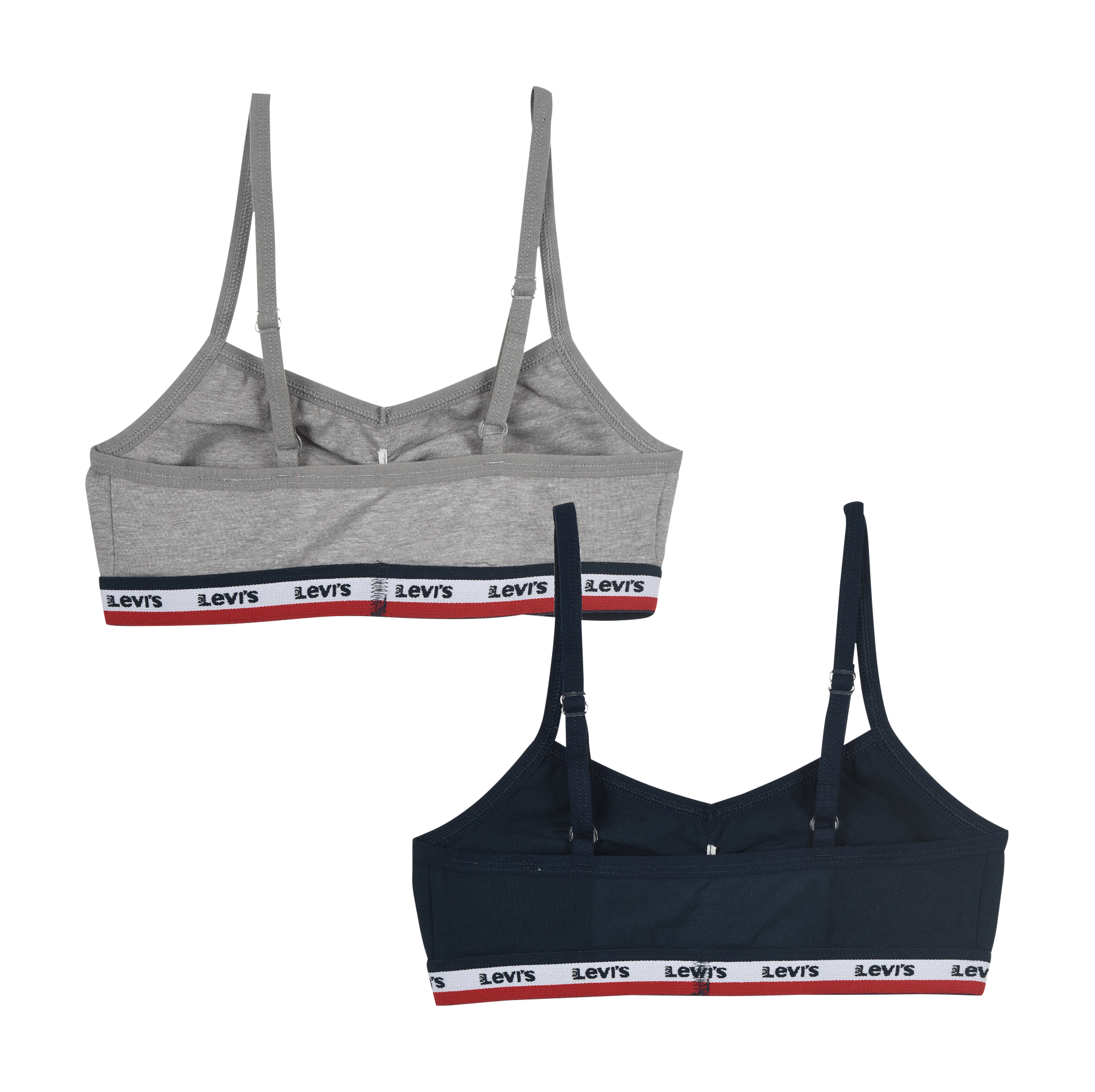 Lot de deux brassières en coton mélangé LEVI'S KIDS Bleu