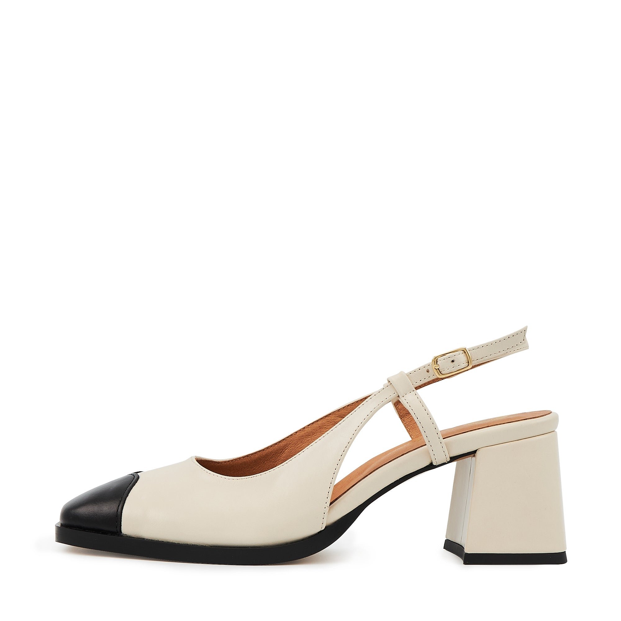 Leather pumps BONS BAISERS PARIS Beige