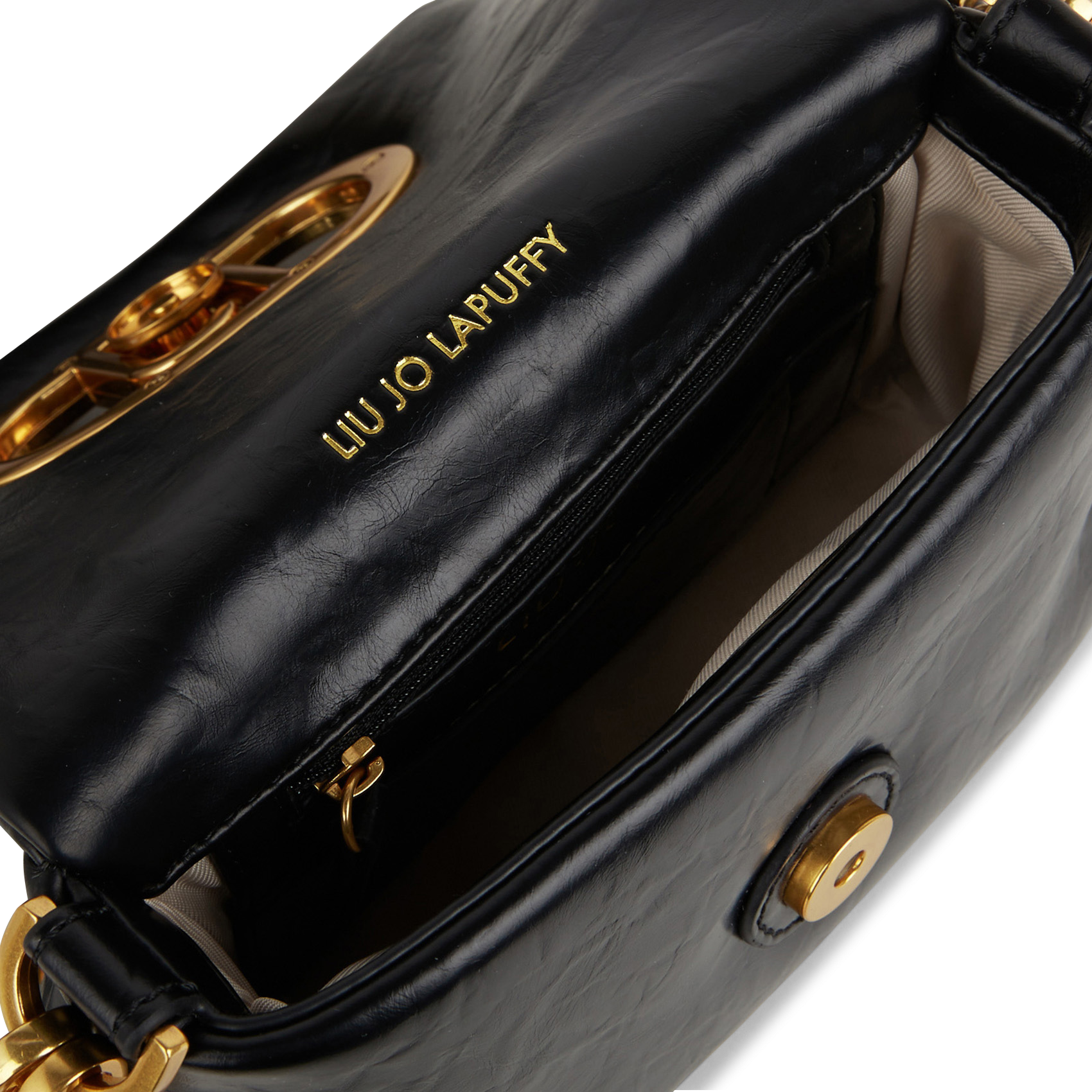 Sac effet cuir LIU JO Noir