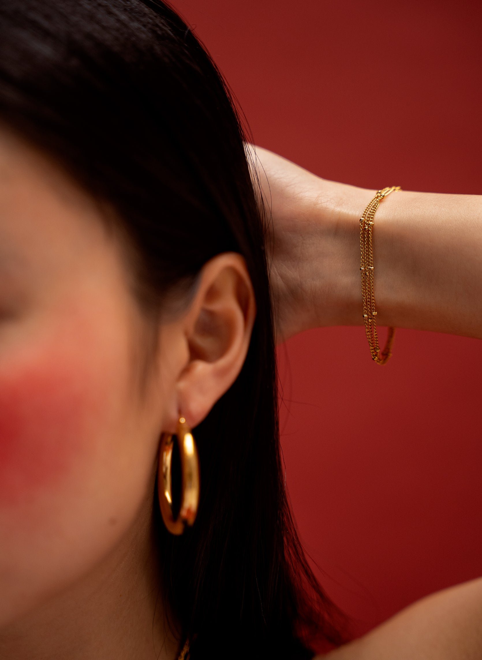 Chain bracelet AEC Paris Golden