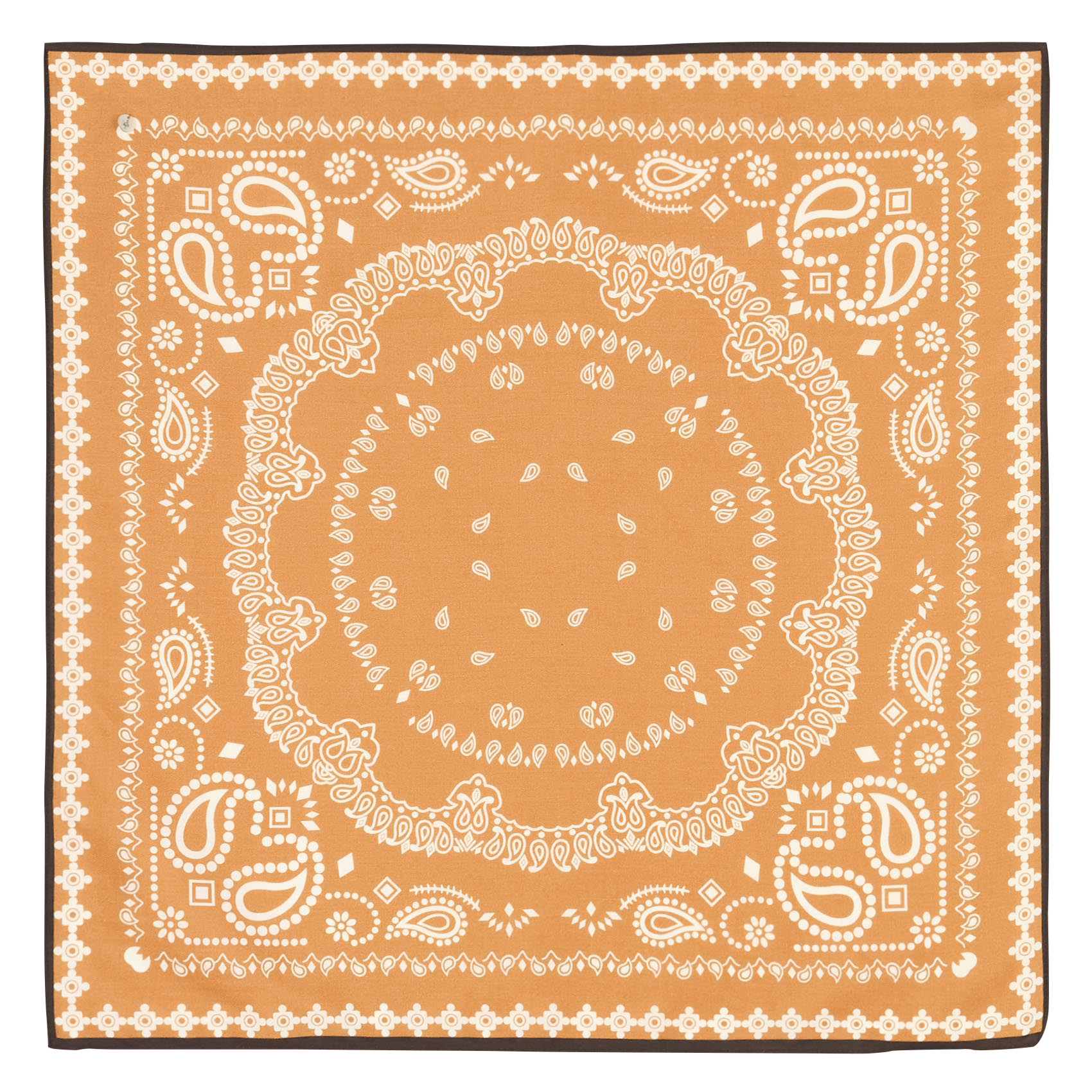 Foulard imprimé ONE STEP Orange