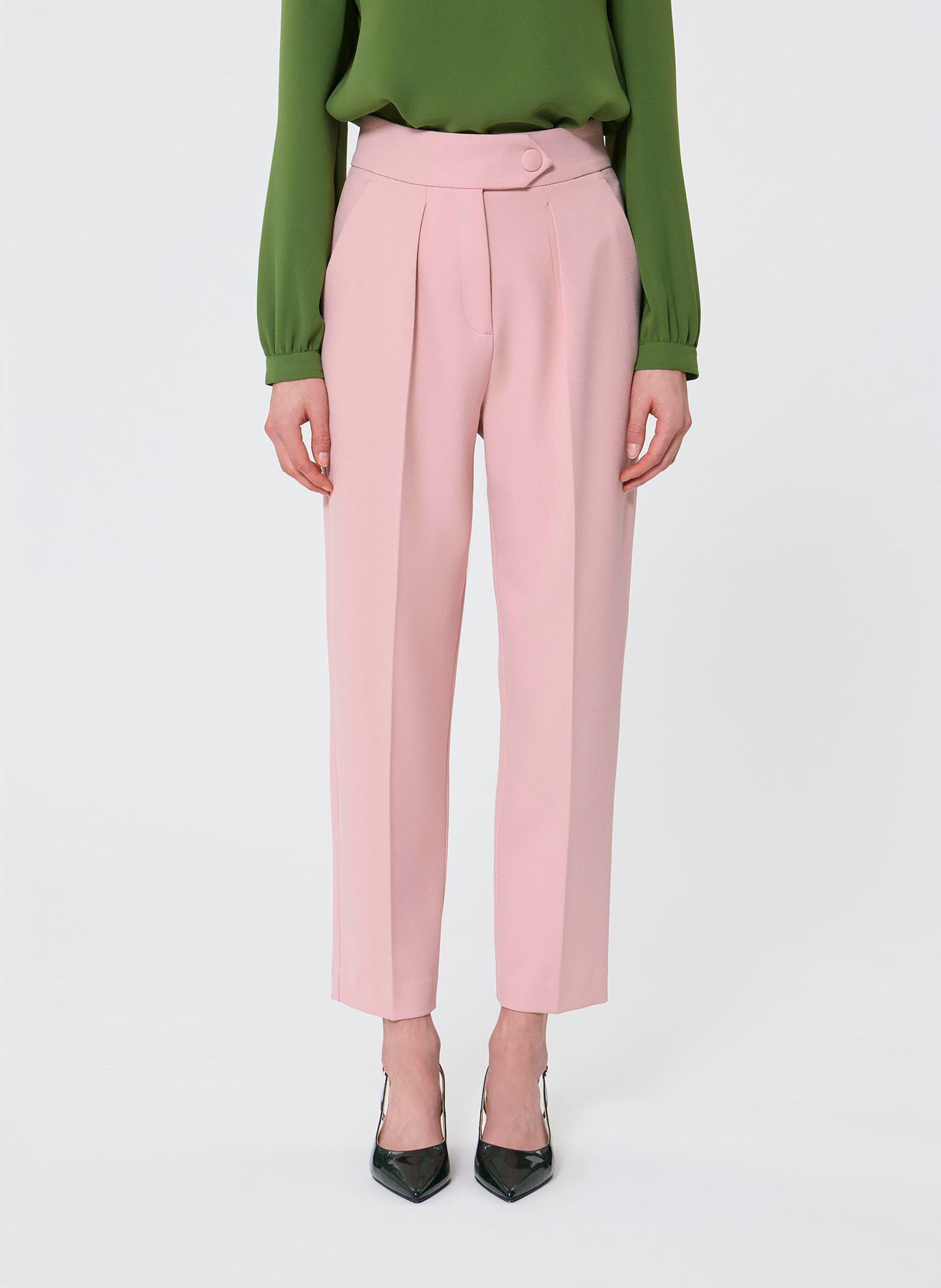 Pantaloni a carota a vita alta uniti TARA JARMON